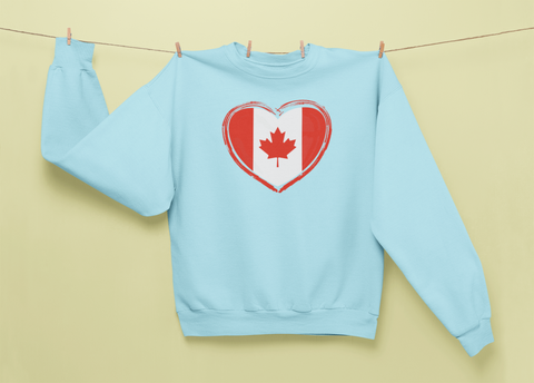 Heart Canada Flag FT31