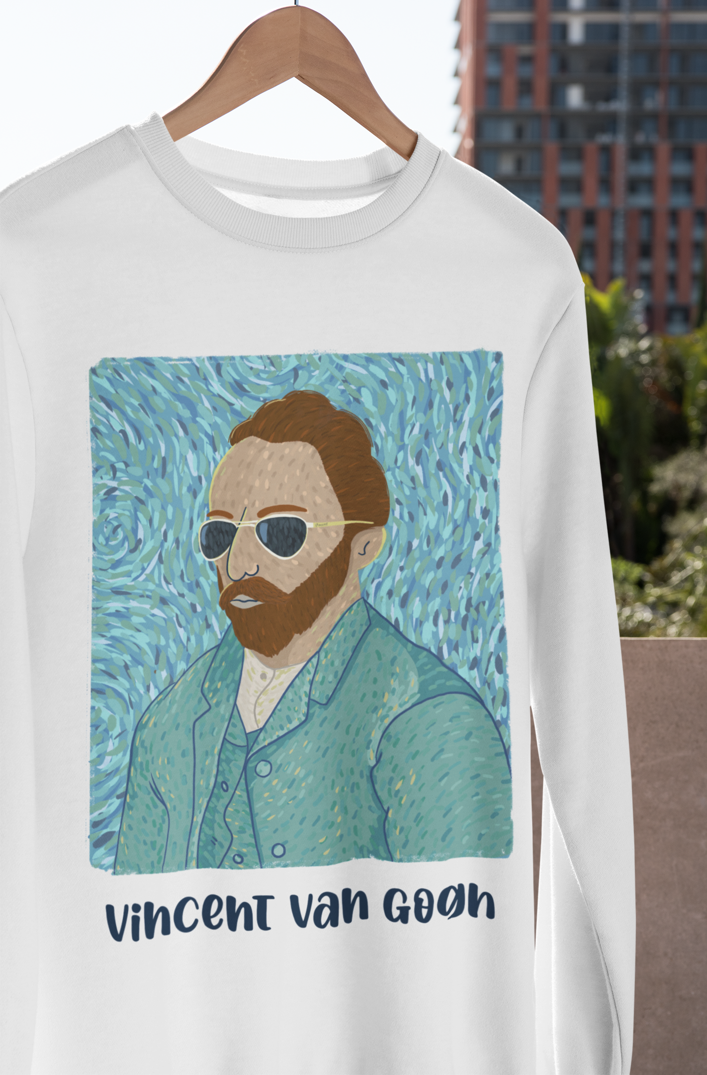 🎨 Vincent van Gogh – Modern Portrait | Art Tribute DTF Transfer FT694 ...