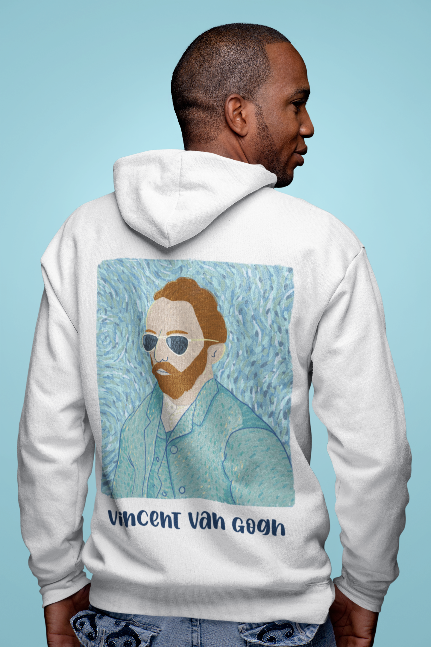 🎨 Vincent van Gogh – Modern Portrait | Art Tribute DTF Transfer FT694 ...