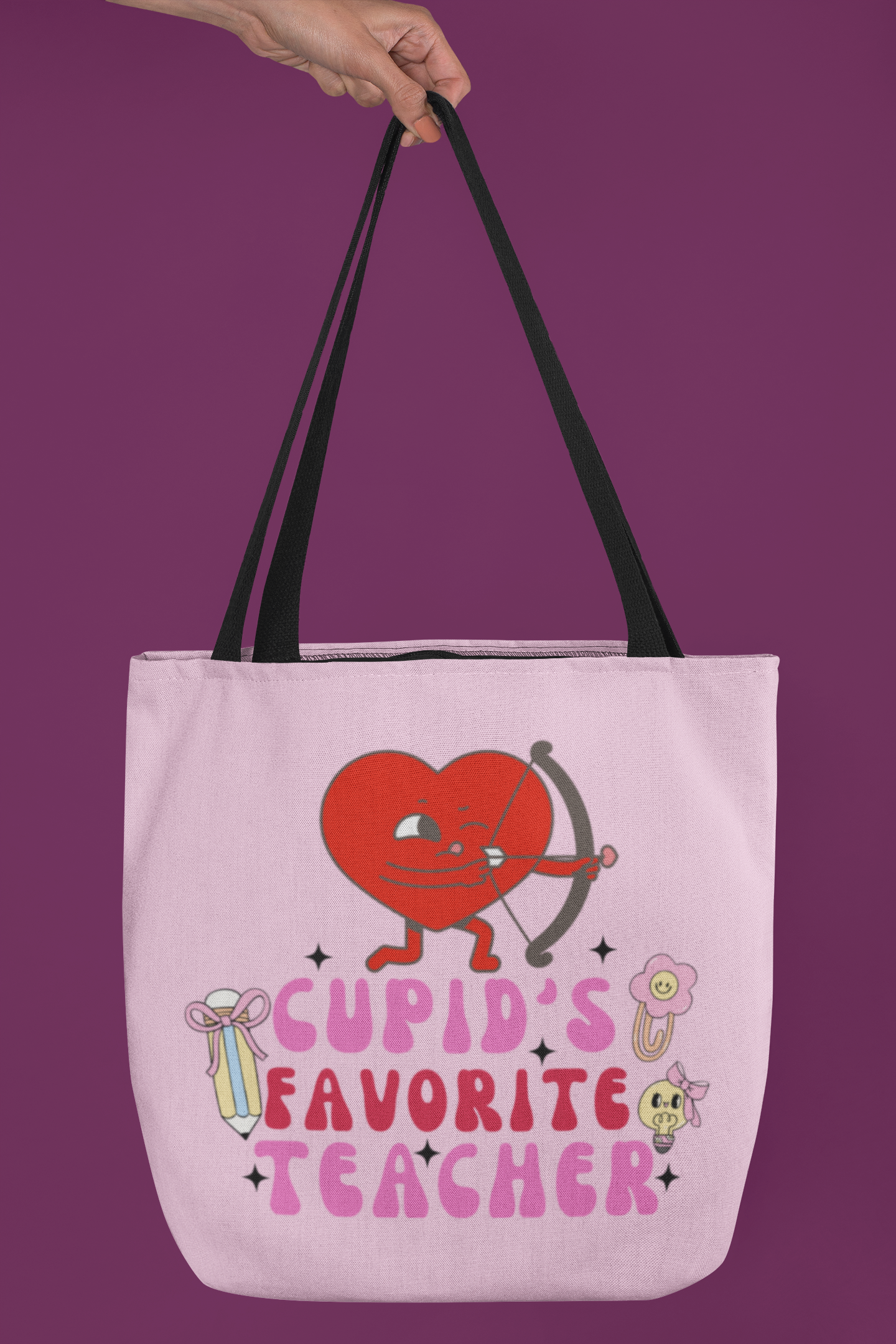 💘 Cupid’s Favorite Teacher - Valentine Teacher Shirt Design | DTF Transfer FT1126