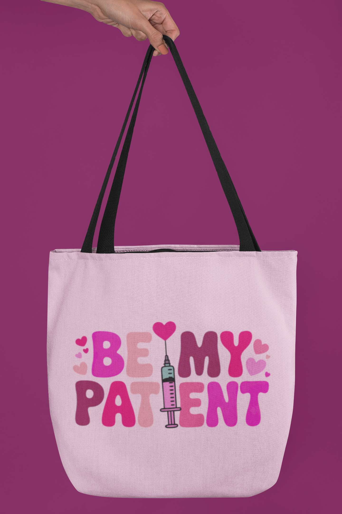 💉💖 Be My Patient – Nurse Valentine Funny Love Design | DTF Transfer FT1128