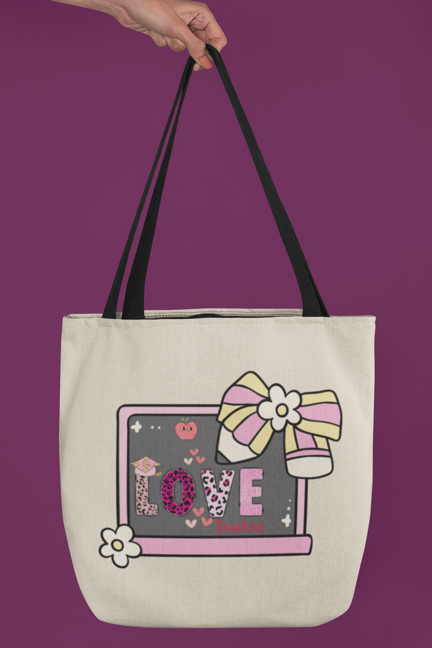 🍎💖 Love Teacher – Valentine’s Day | DTF Transfer FT1119