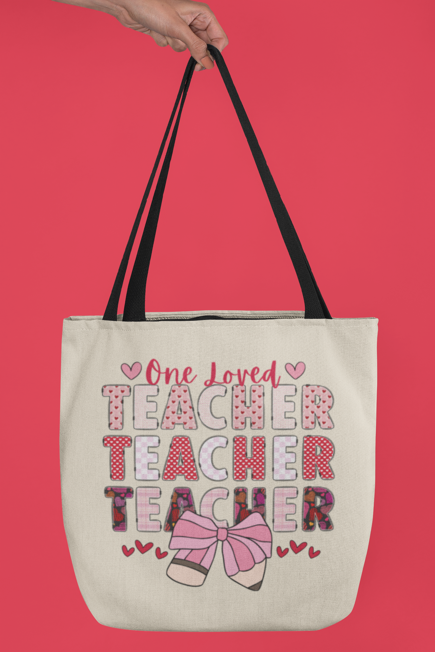 💖 One Loved Teacher – Valentine’s Day | DTF Transfer FT1120