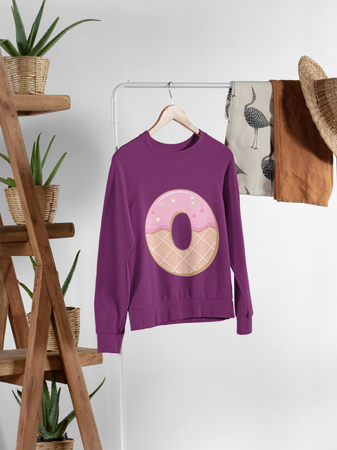 🎂✨ Birthday Number “0” – Pink Donut Style| DTF Transfer FT1154