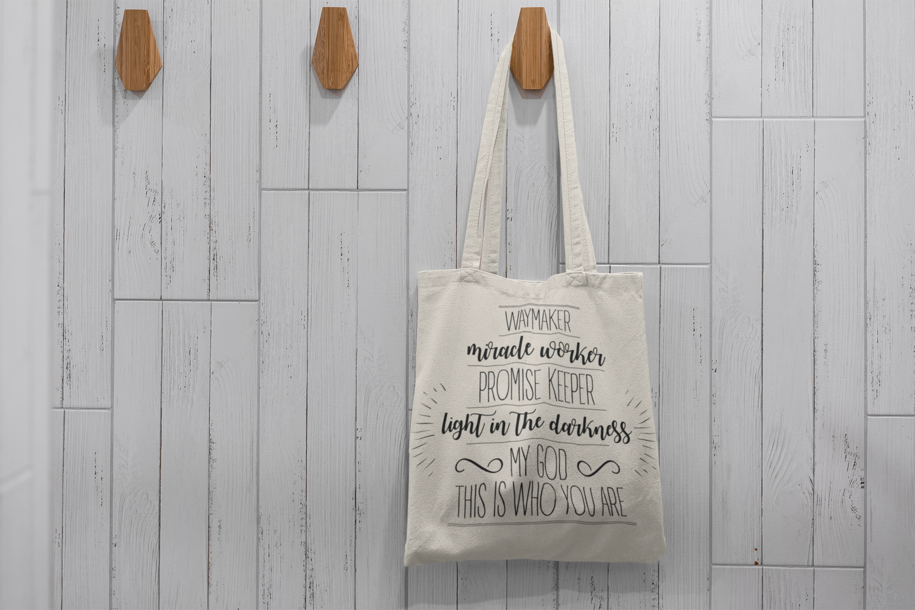 ✨ Waymaker – Miracle Worker – Promise Keeper – Light in the Darkness | DTF Transfer FT922