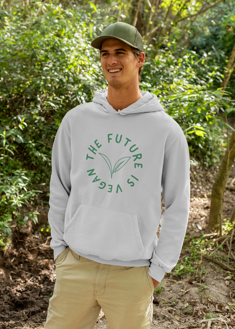 🌱 The Future Is Vegan | Leaf Icon DTF Transfer FT692