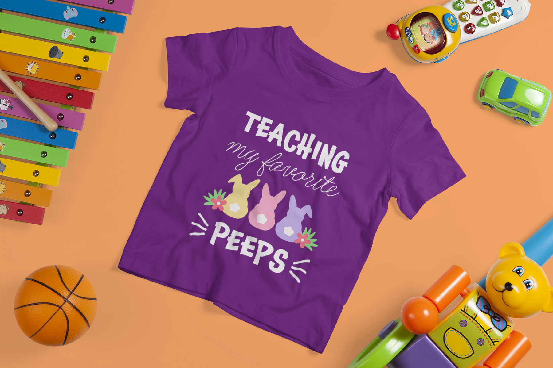 🐰 Teaching My Favorite Peeps Cute Design DTF Transfer FT352