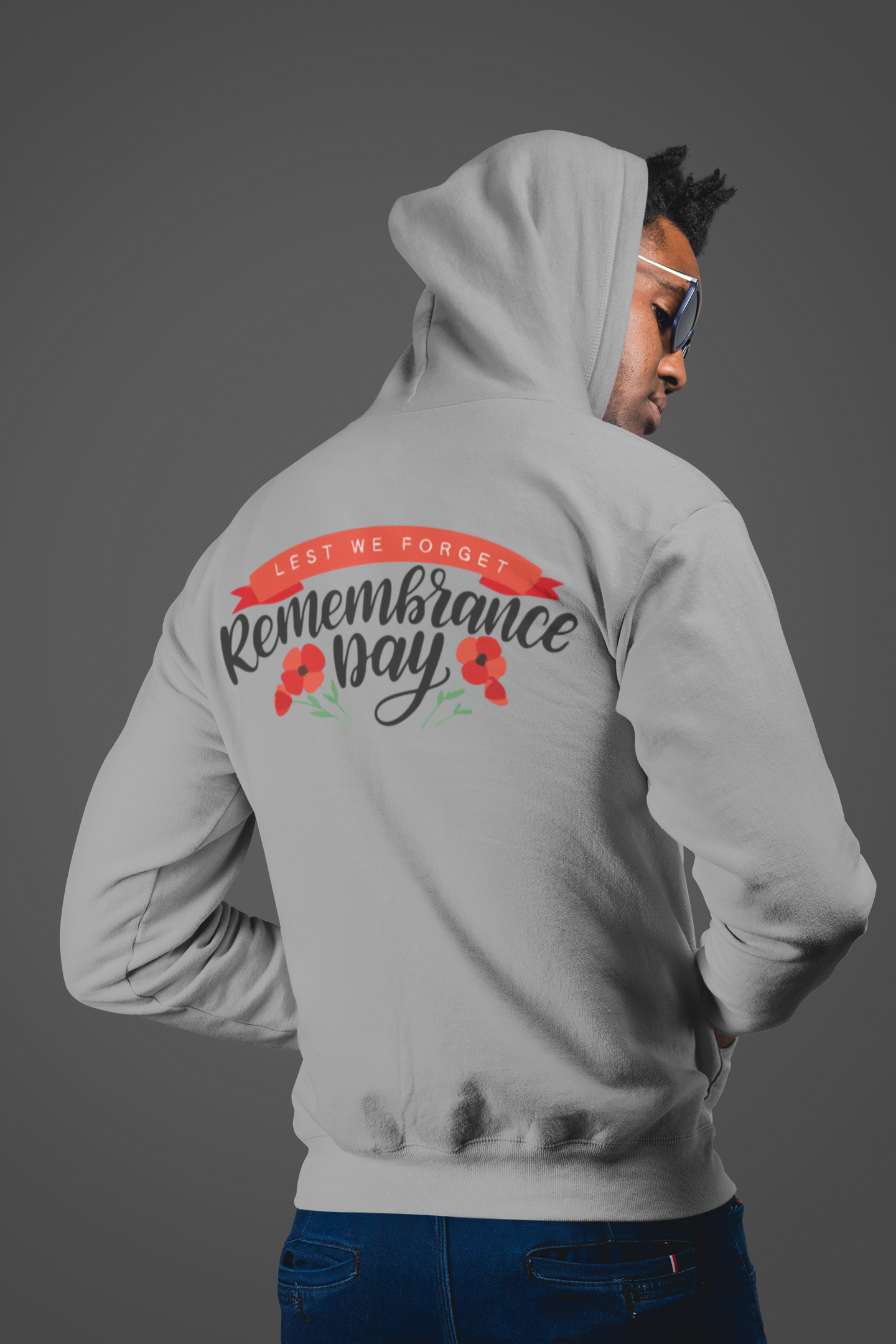 🌺 Honour in Bloom | 11 November Tribute Design DTF Transfer FT993