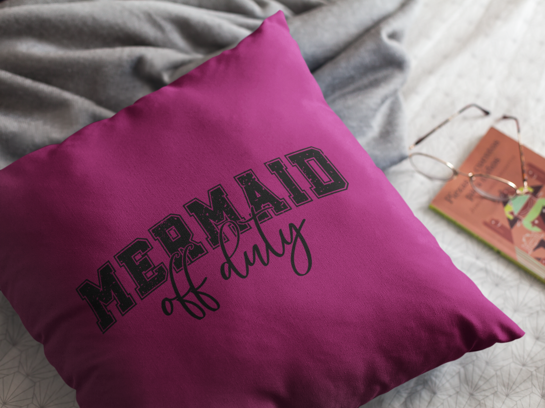 🧜🌊 Mermaid Off Duty Design DTF Transfer FT256