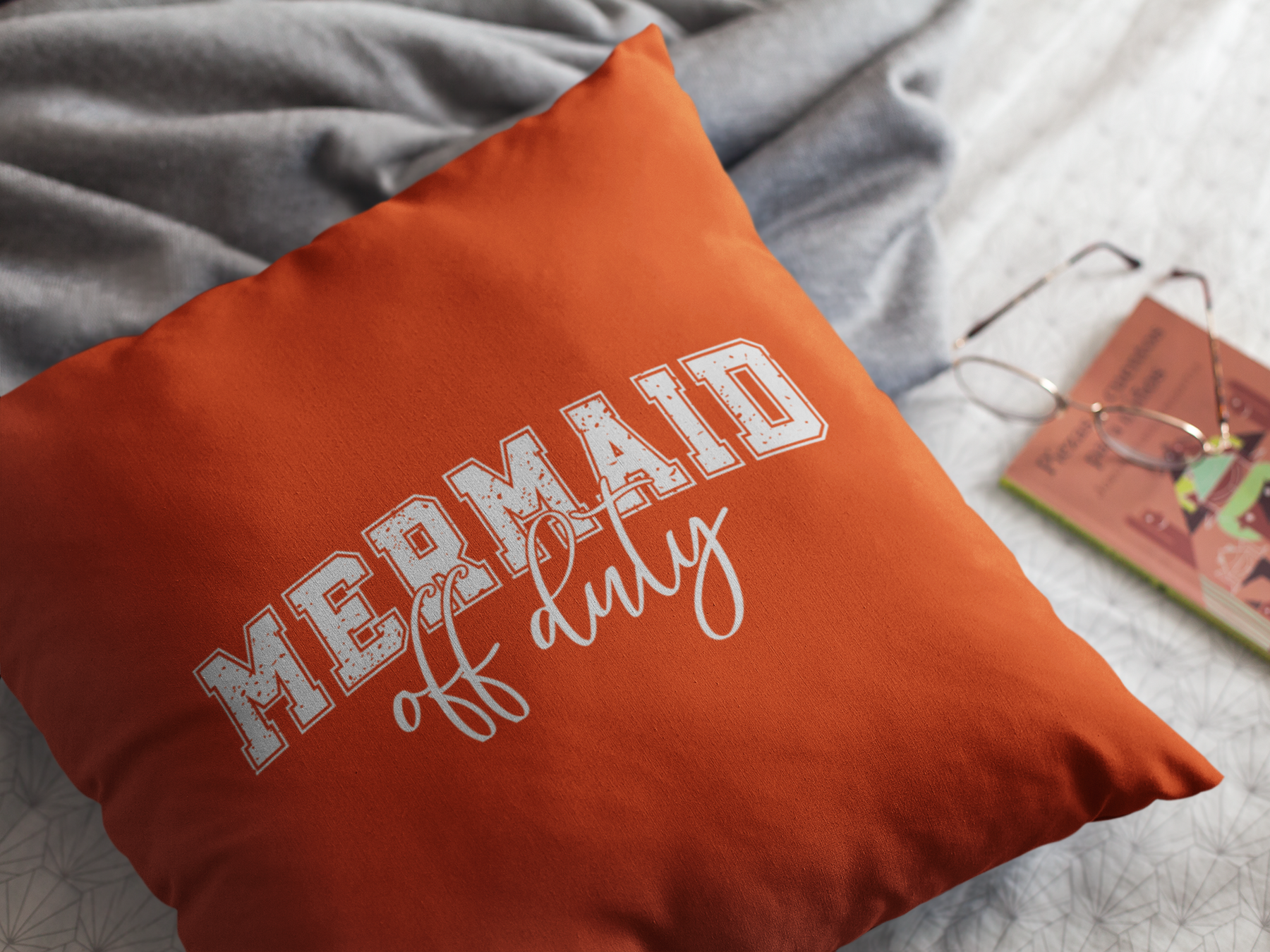 🧜🌊 Mermaid Off Duty Design 2 DTF Transfer FT257