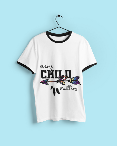 ❤️ Every Child Matters – Symbolic Arrow & Feather | DTF Transfer FT971