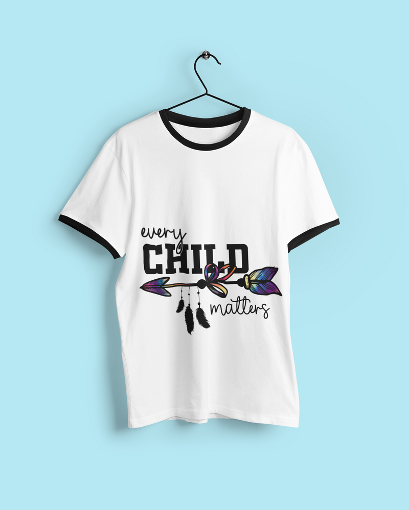 ❤️ Every Child Matters – Symbolic Arrow & Feather | DTF Transfer FT971