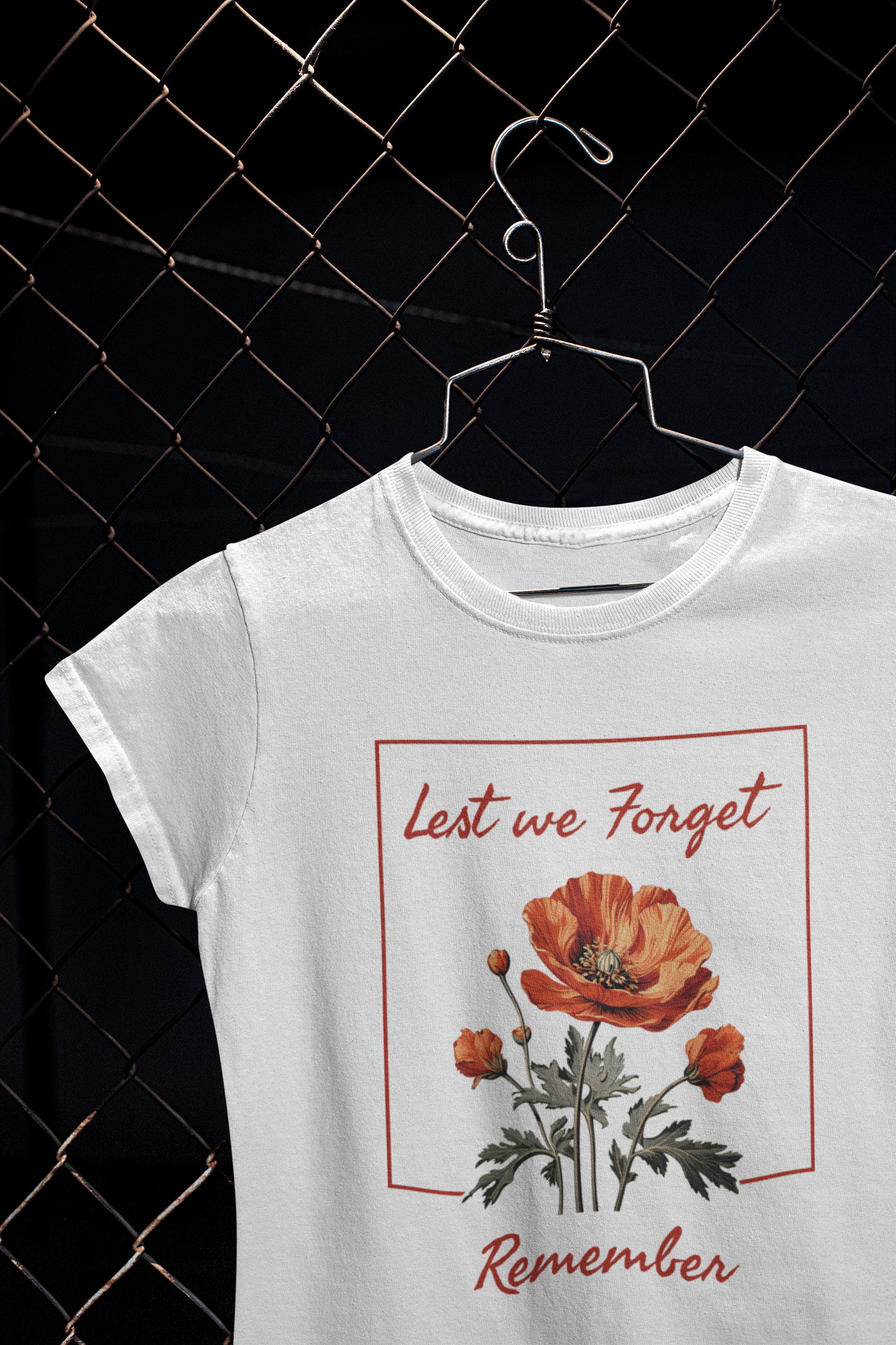 🌹 Remembrance Poppy Design DTF Transfer FT981