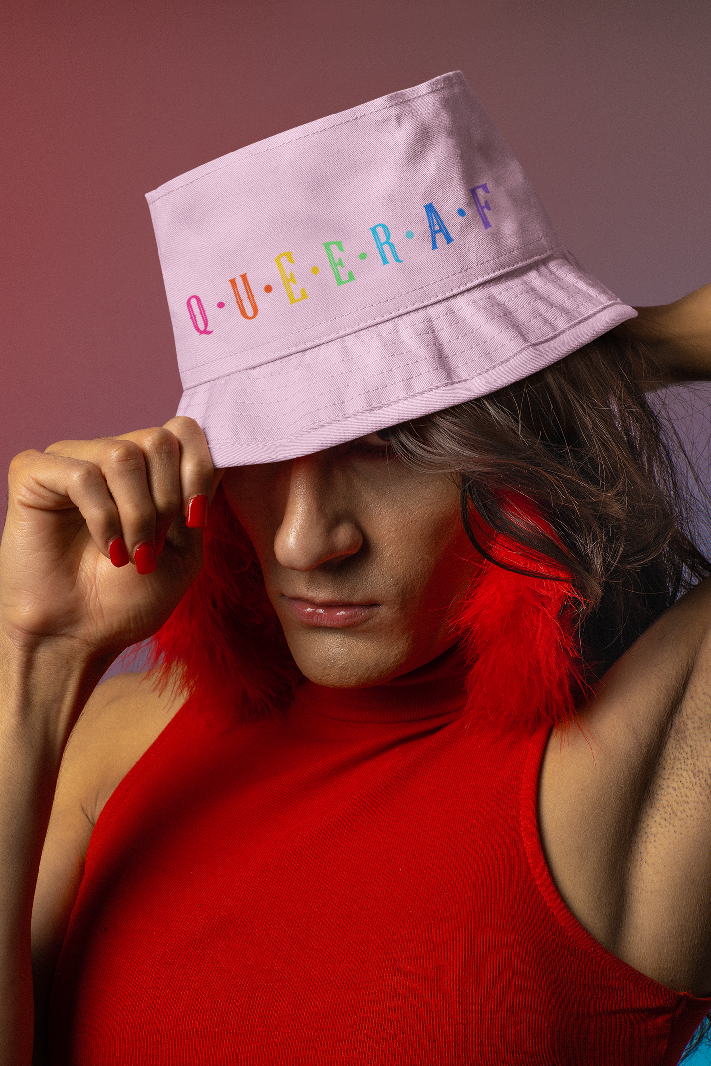 🏳️🌈✨ Q•U•E•E•R•A•F | Pride Typography DTF Transfer FT841