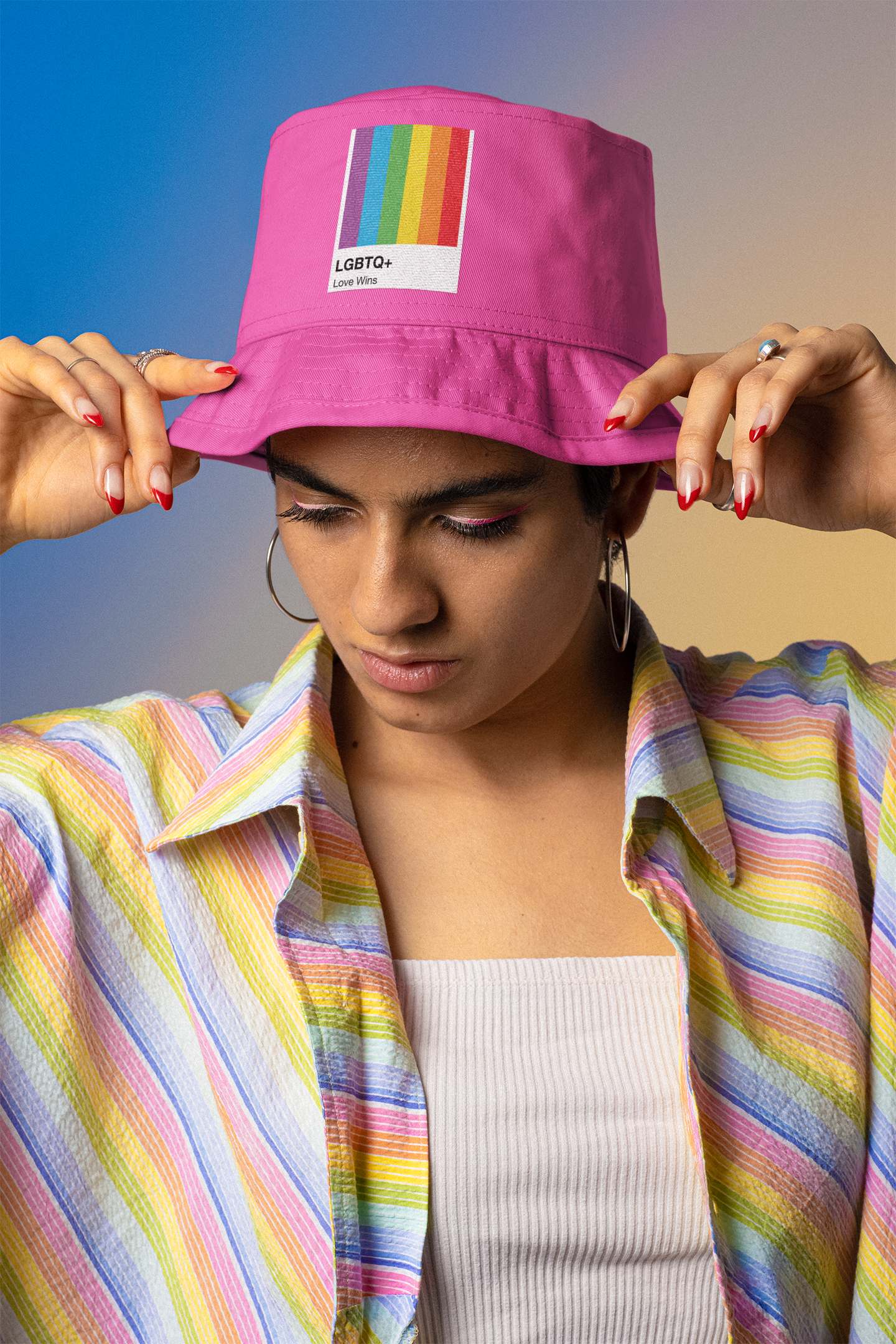 🌈 LGBTQ+ Love Wins Clean & Modern Pride Design DTF Transfer FT339