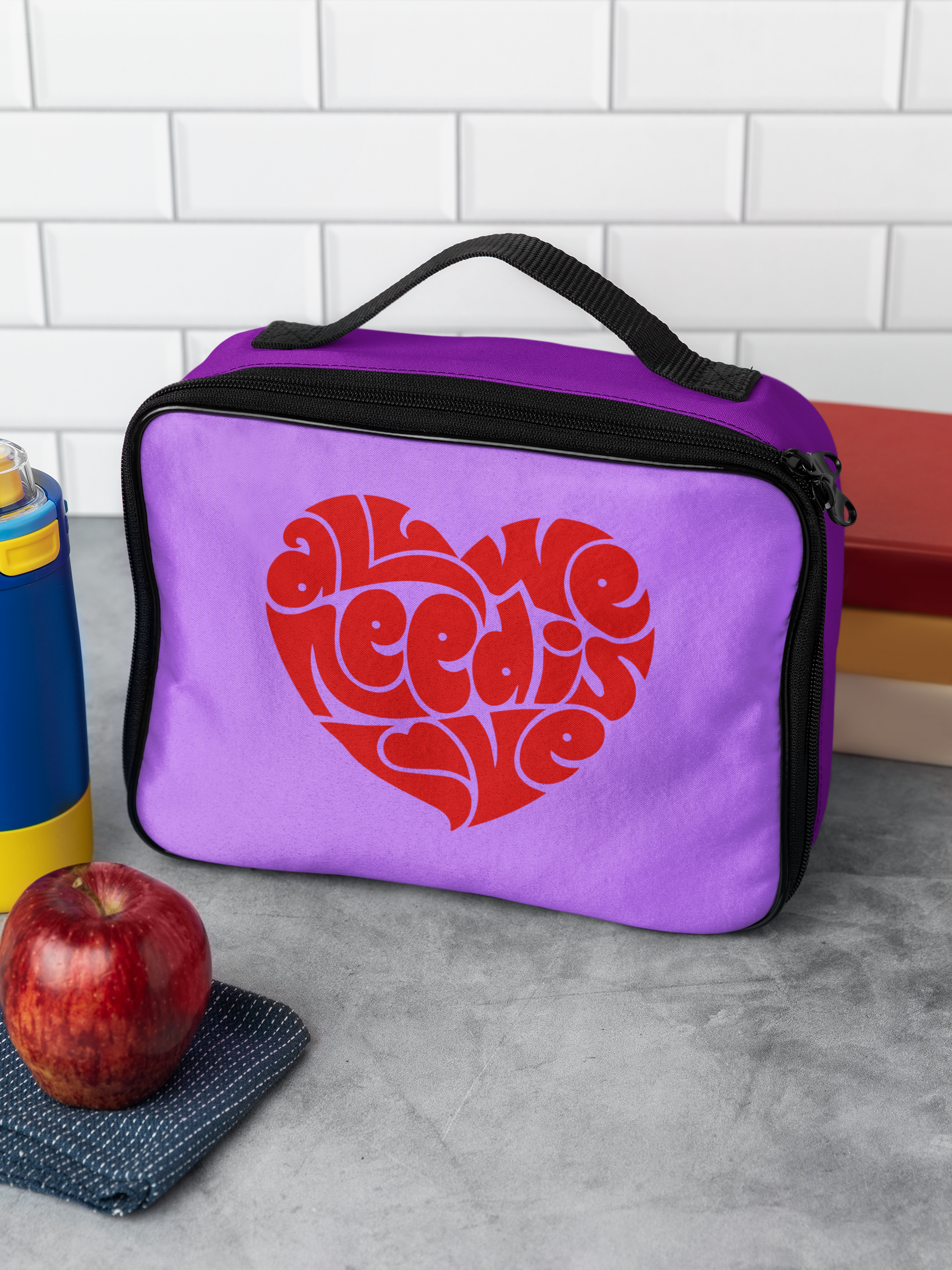 🤍 All We Need Is Love Bold, Groovy & Feel-Good Design DTF Transfer FT402