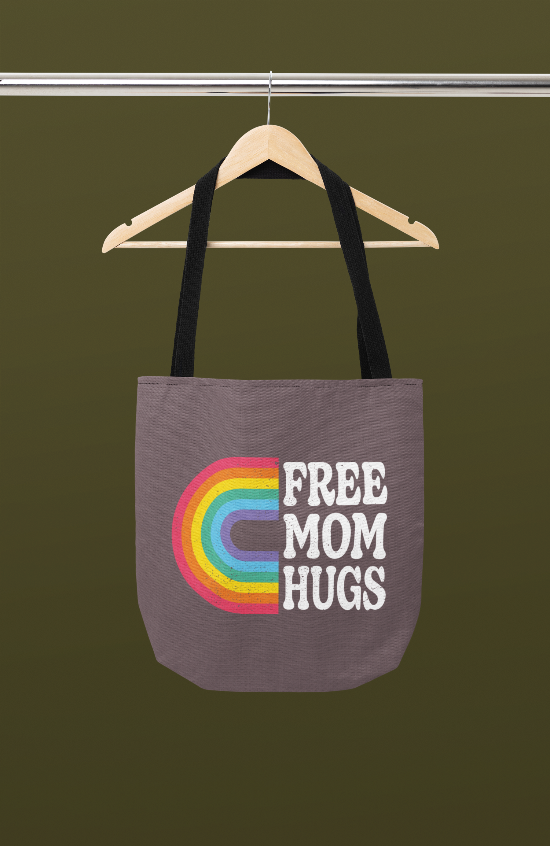 🌈 Free Mom Hugs Rainbow Design DTF Transfer FT334