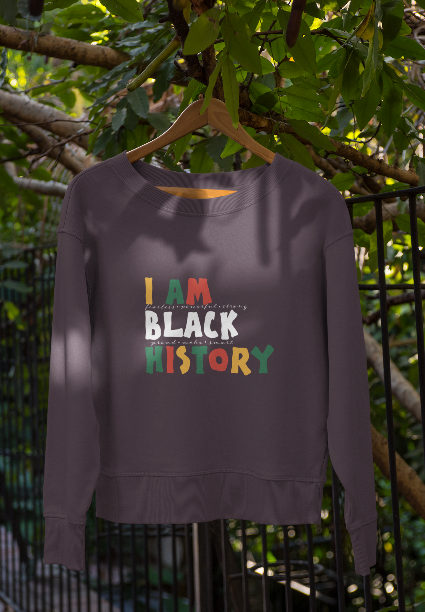 ✊🏾 I Am Black History Design DTF Transfer FT336