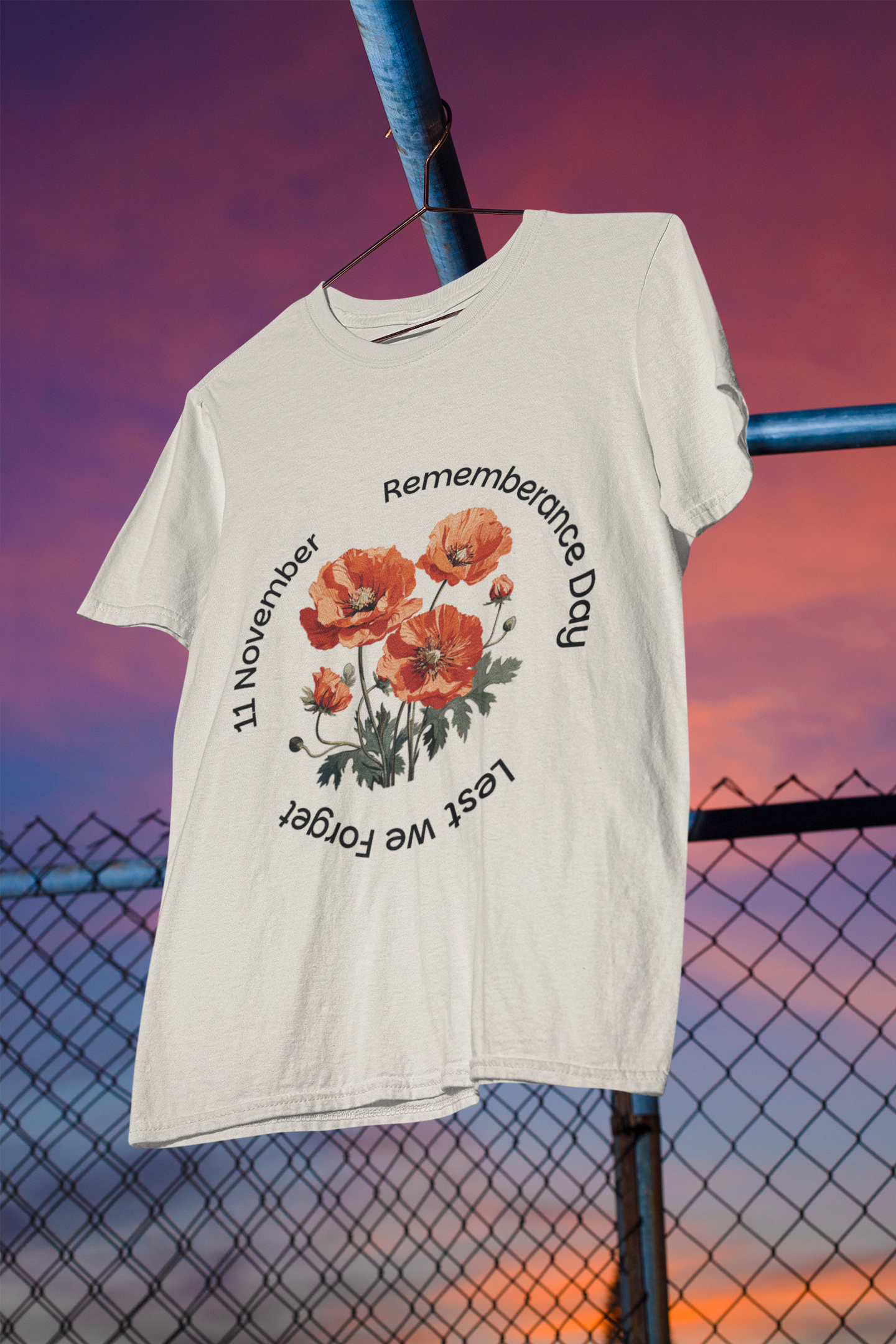 🌺 Flanders Bloom Design DTF Transfer FT988