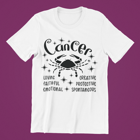 ♋🦀 Cancer Zodiac – Emotional Strength DTF Transfer FT885