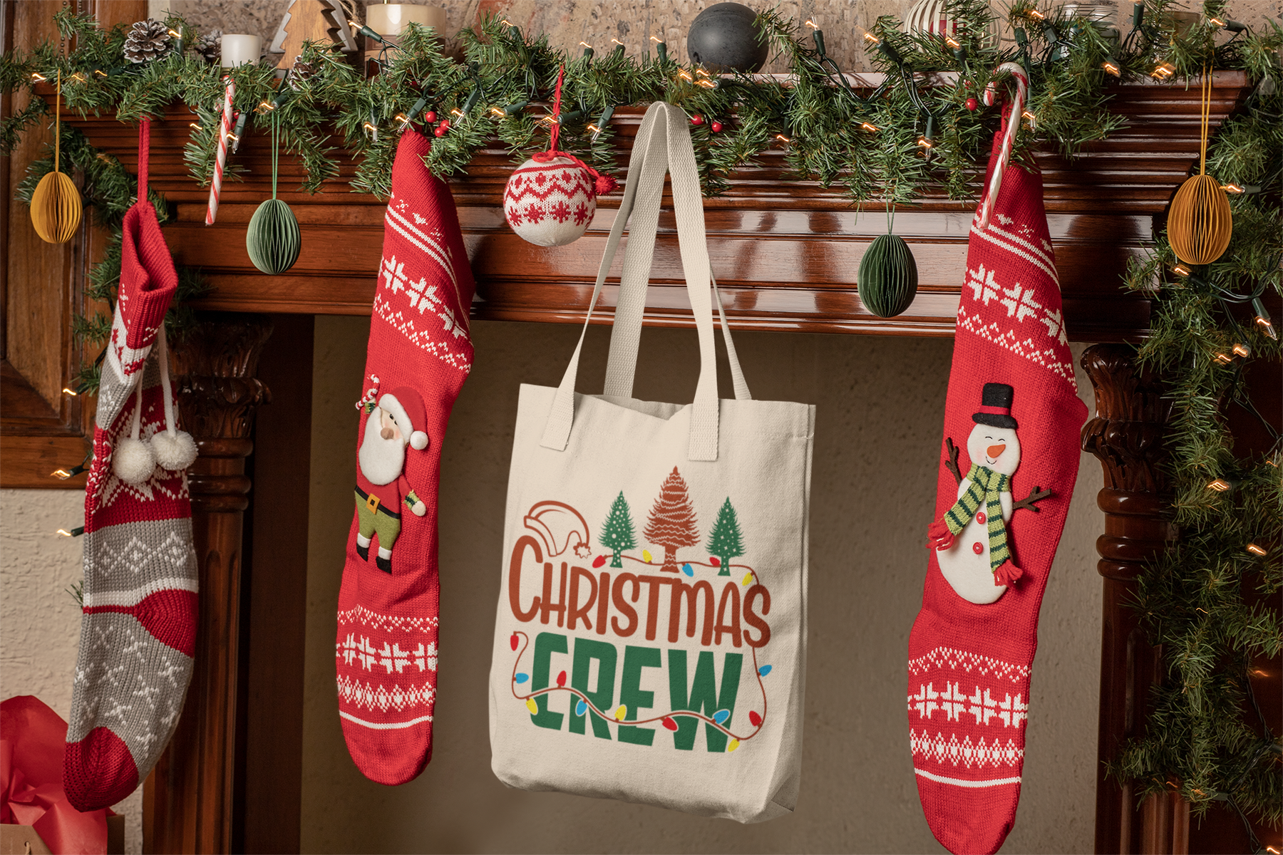 🎄✨ “Christmas Crew DTF Transfer” DTF Transfer FT568