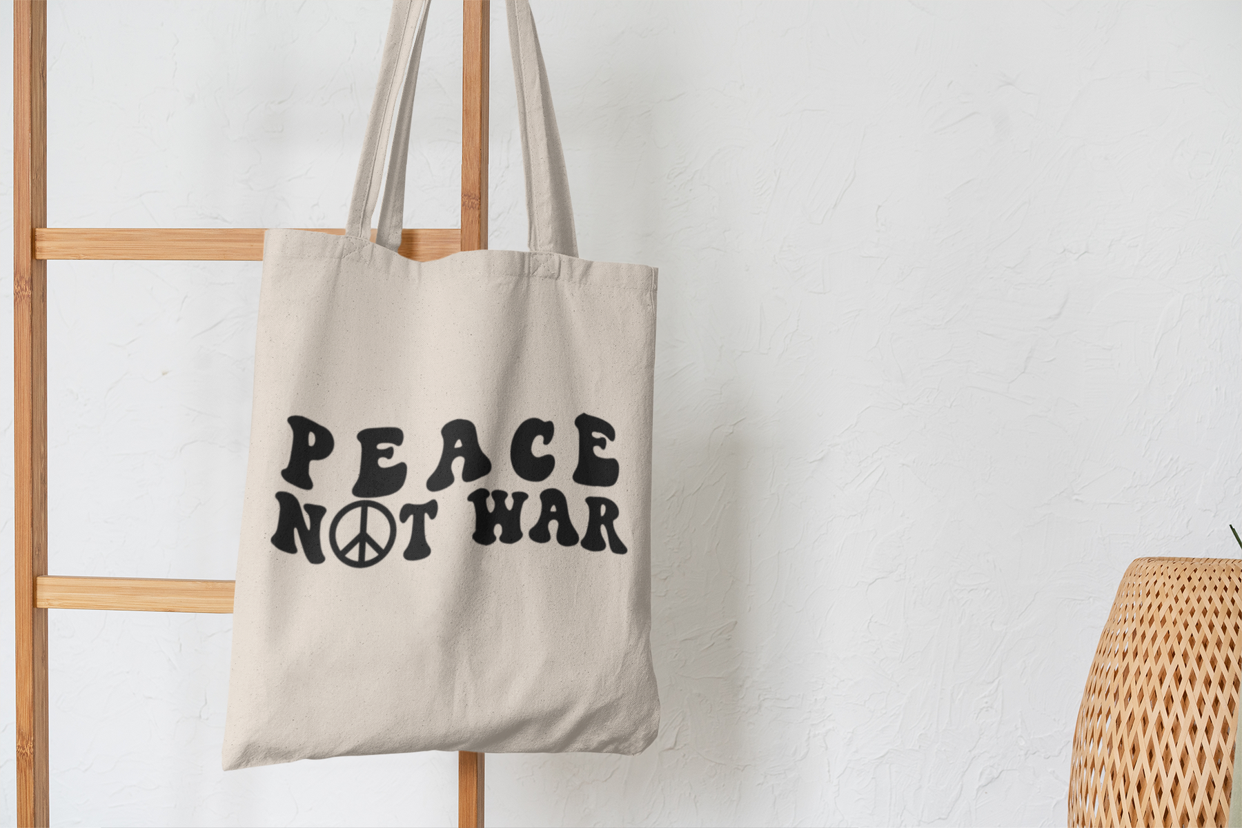 ✌️ Peace Not War | Minimal Statement DTF Transfer FT864