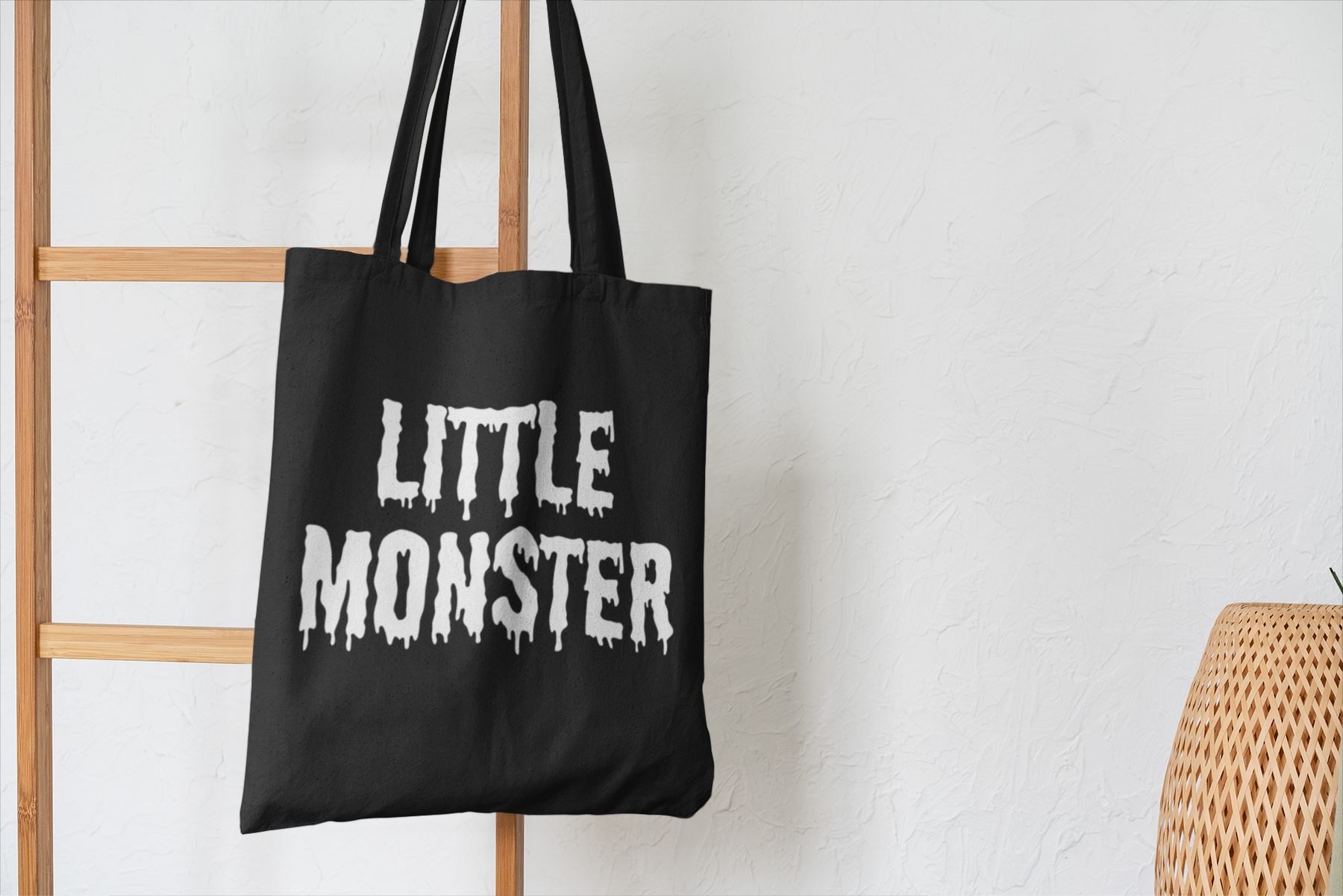👻🕸️ LITTLE MONSTER – Cute but Creepy Halloween DTF Transfer FT599