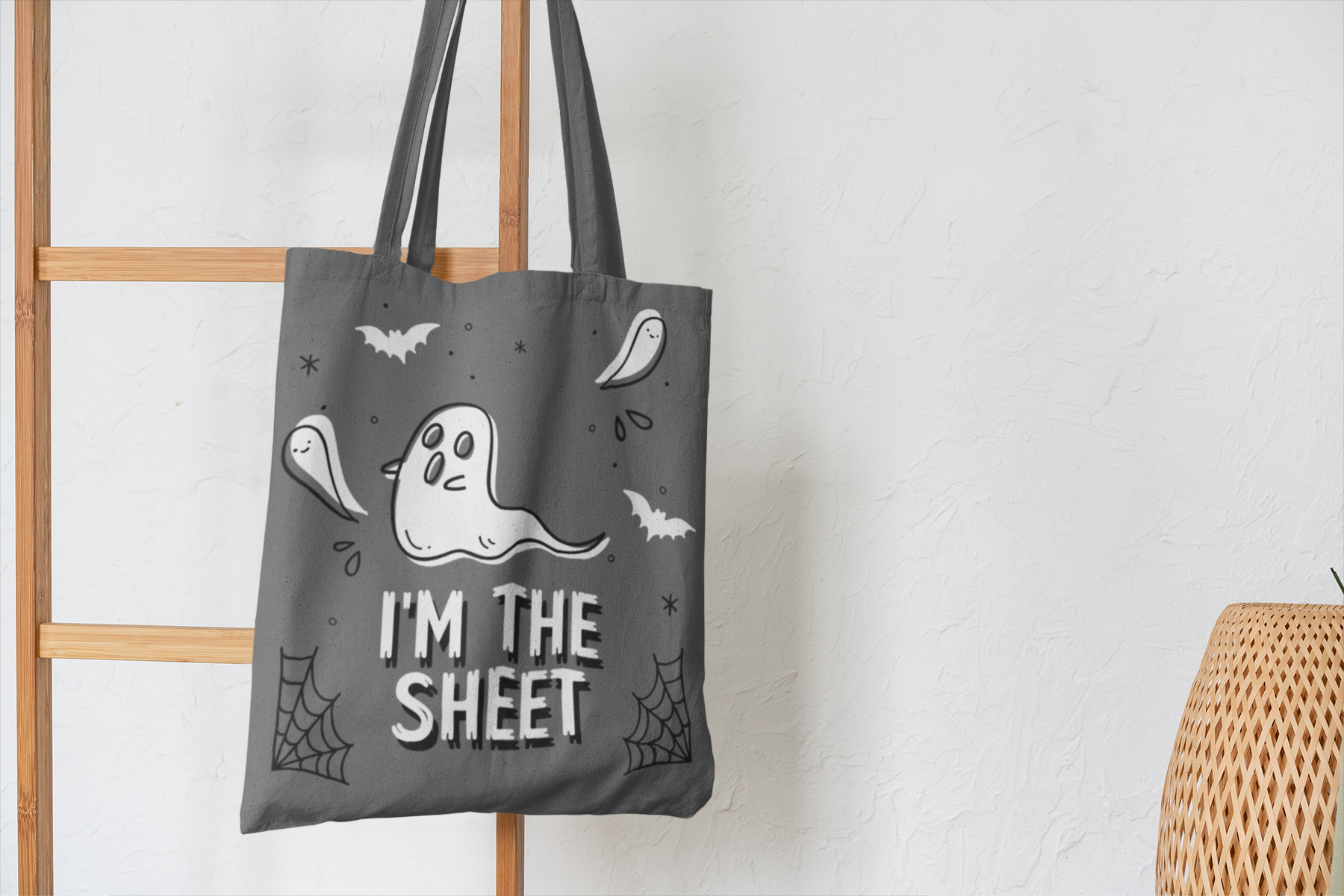 👻 I’m The Sheet Cute & Funny Ghost Pun DTF Transfer FT572