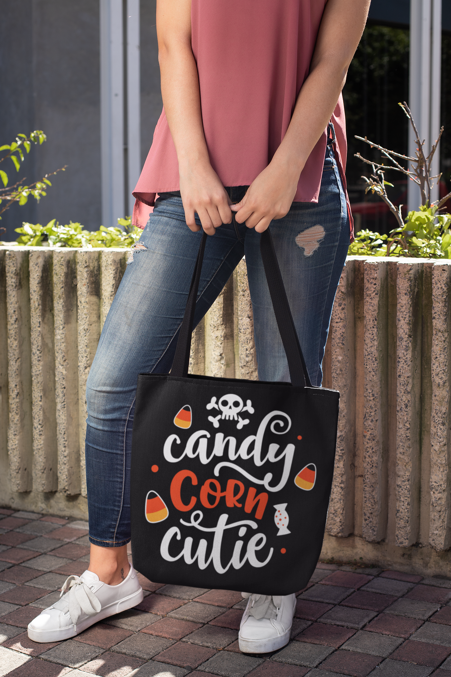 🍬🎃 “Candy Corn Cutie” DTF Transfer FT527