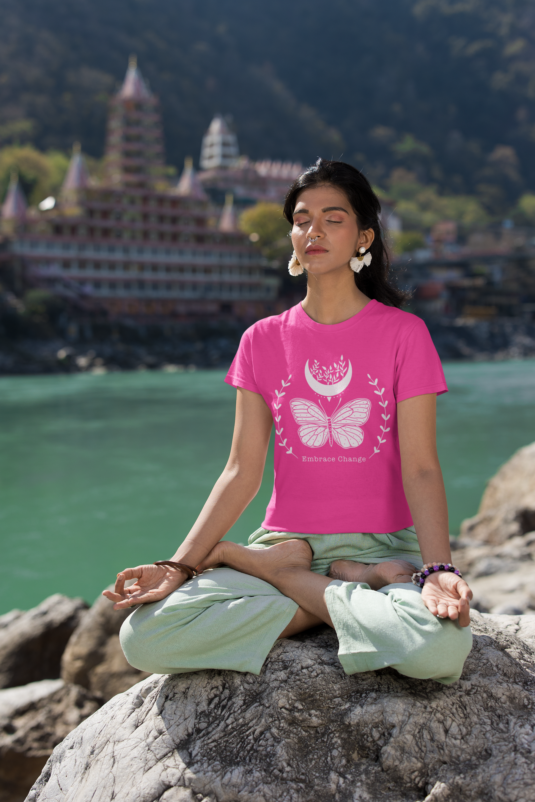 🦋 Embrace Change – Celestial Butterfly DTF Transfer FT766