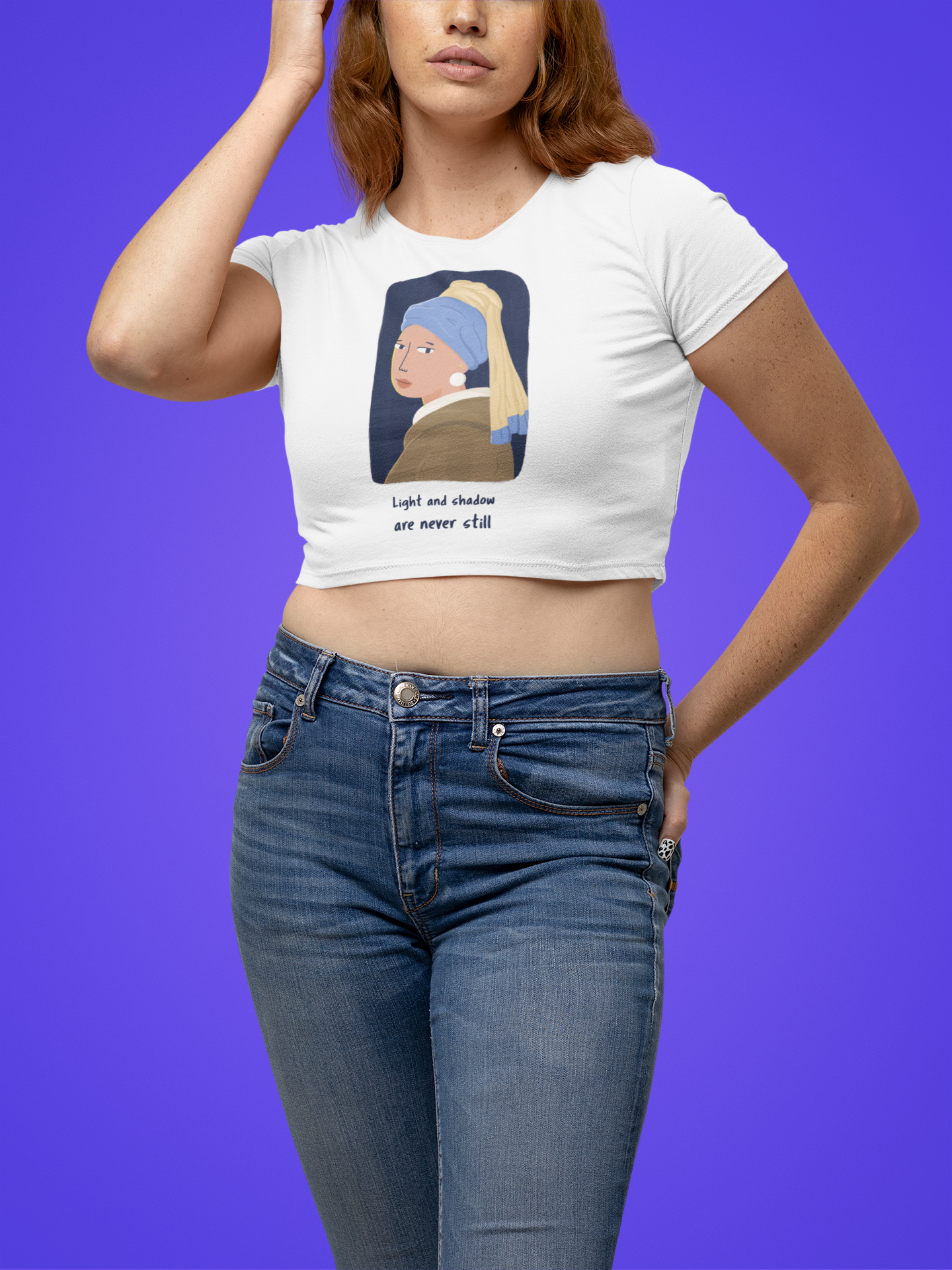 🎨🖤 Light and Shadow Are Never Still | Art DTF Transfer FT681