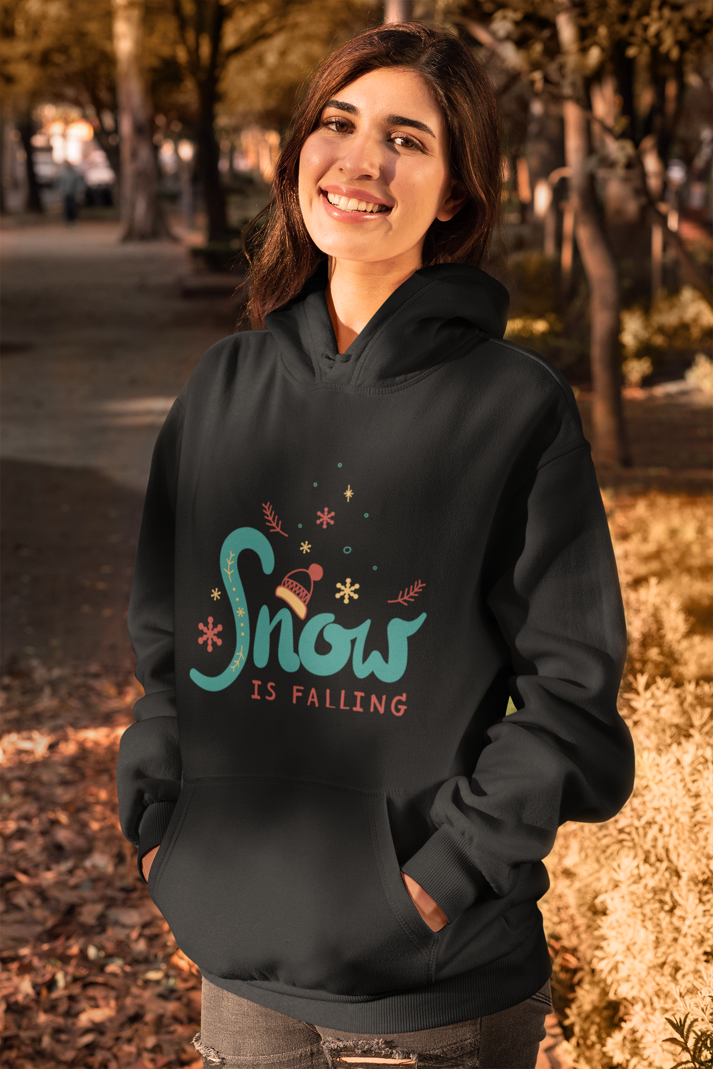 ❄️ Snow Is Falling  DTF Transfer FT456