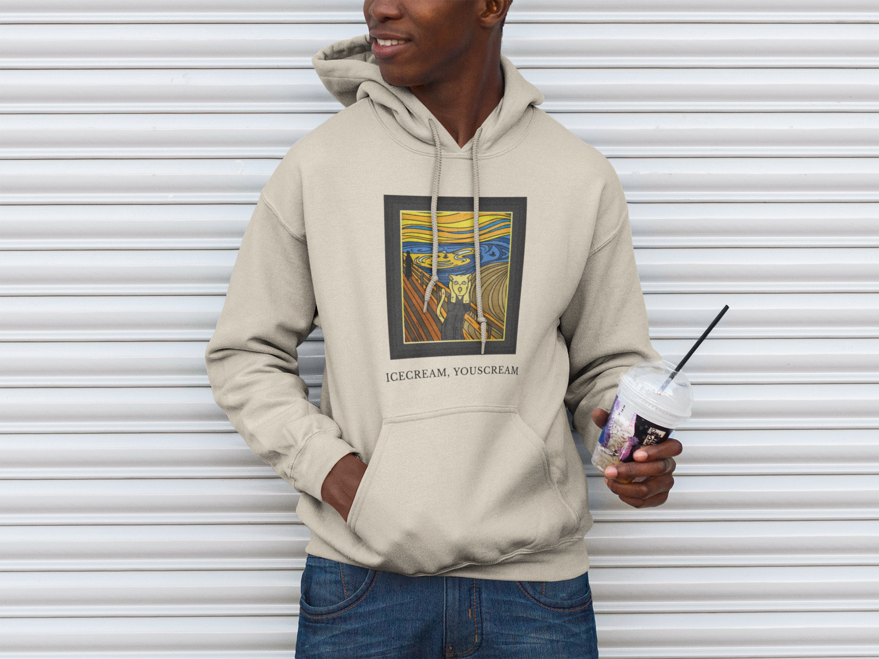 🎨 Screaming Cat Design DTF Transfer FT426