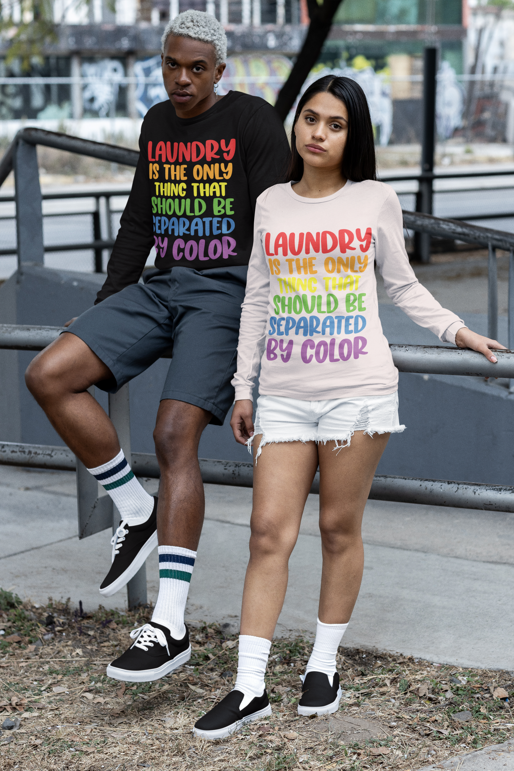 🟣 Laundry Is the Only Thing That Should Be Separated by Color DTF Transfer FT733