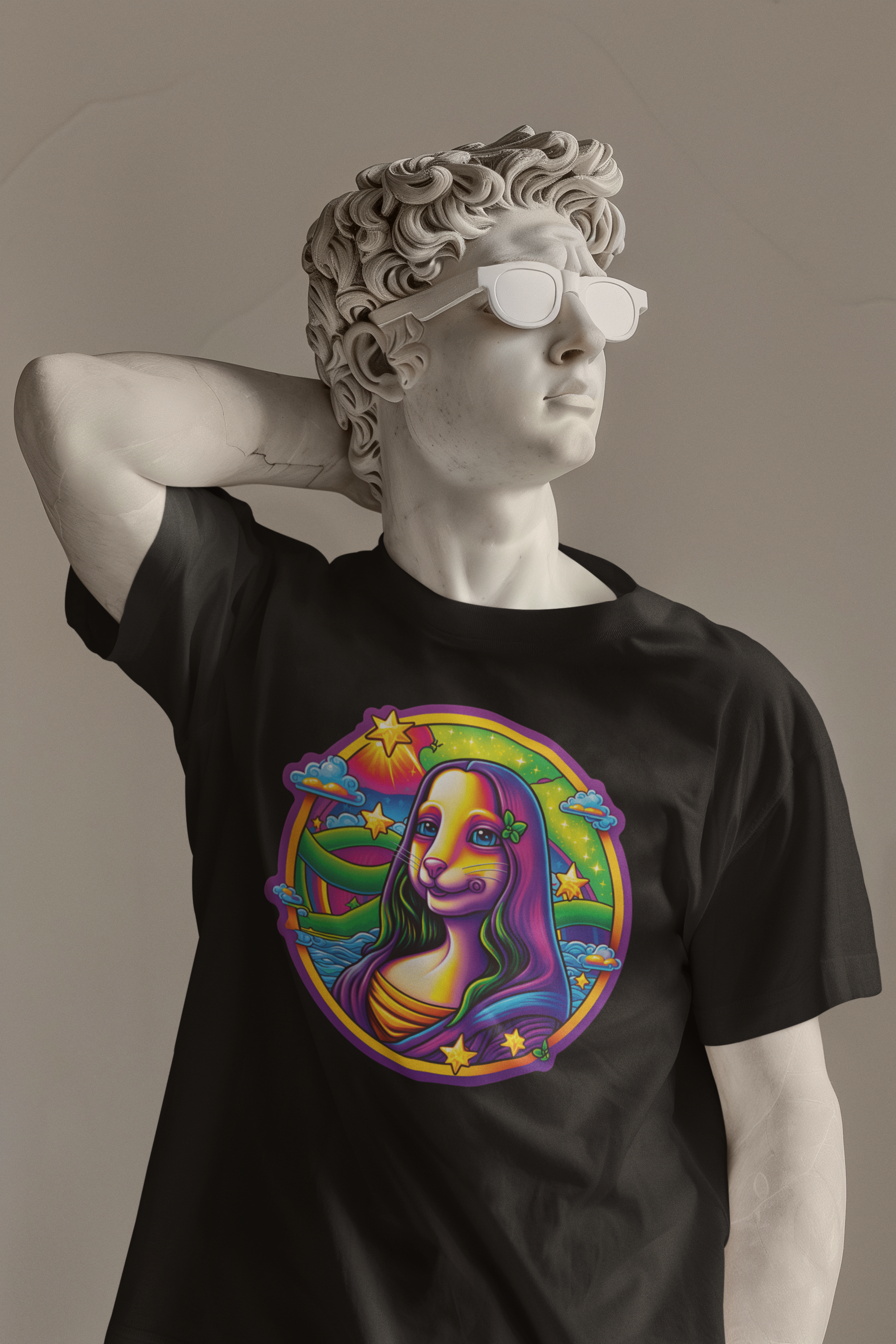 🖼️ Cat Lisa DTF Transfer  FT171