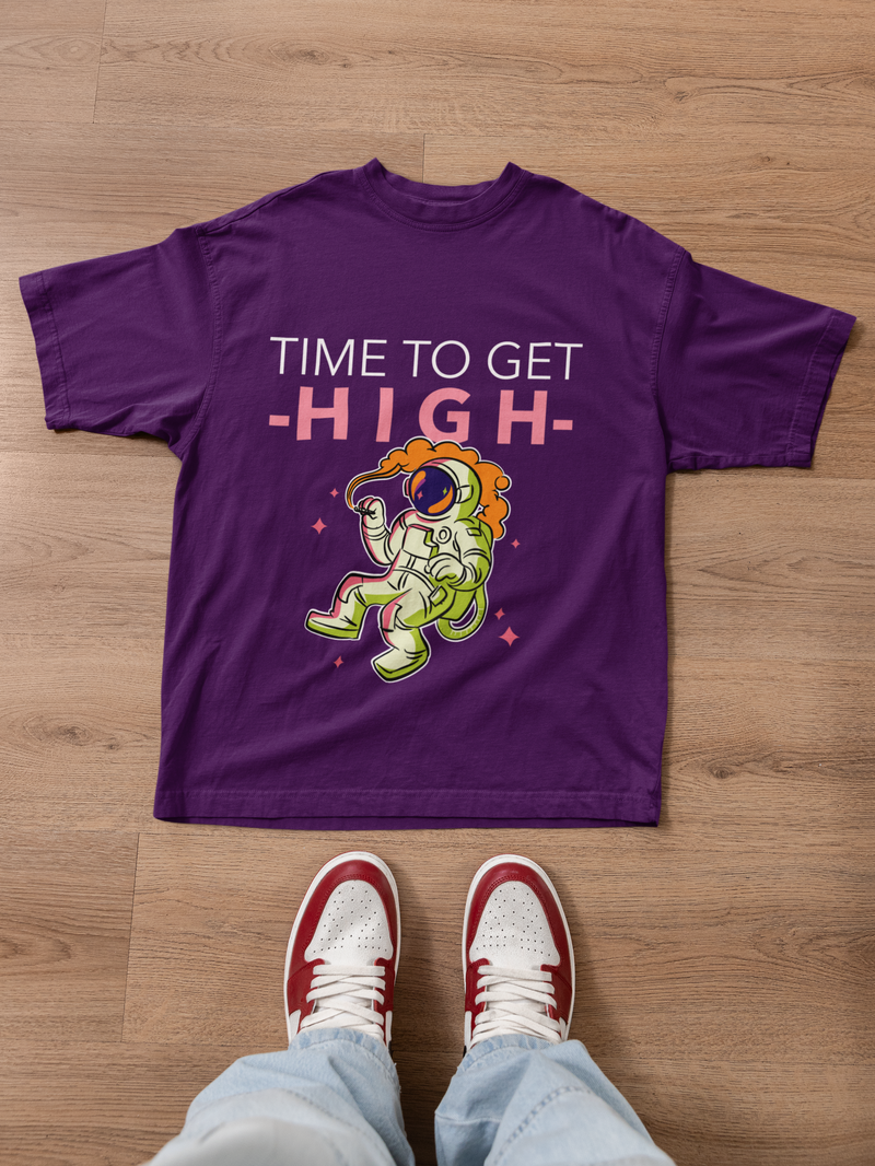 🚀 Time to Get HIGH – Astronaut DTF Transfer FT835