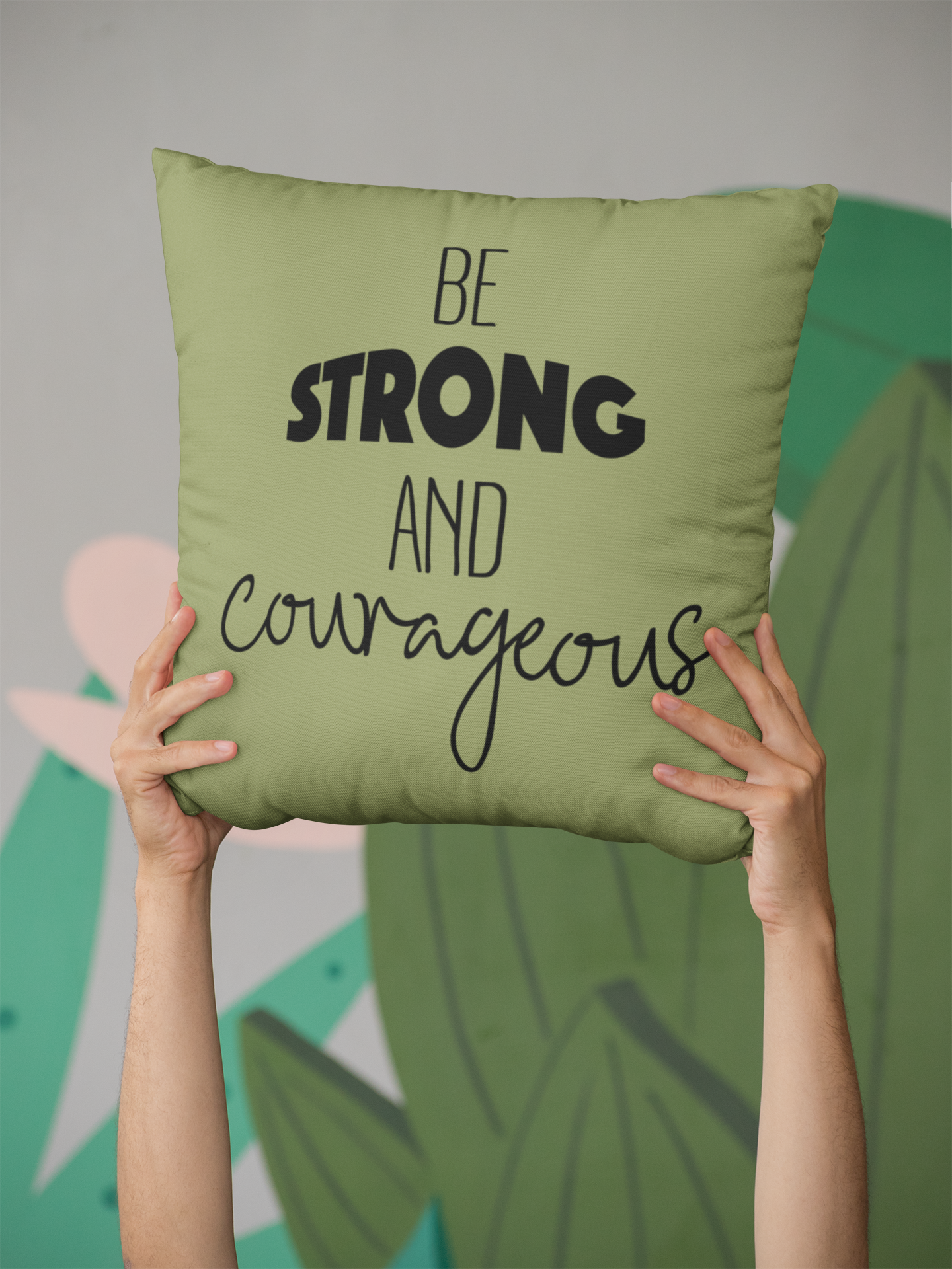 🖤🔥 Be Strong and Courageus | DTF Transfer FT926