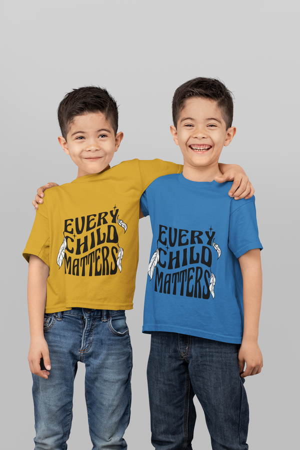 ❤️ Every Child Matters – Feather Frame Statement | DTF Transfer FT974