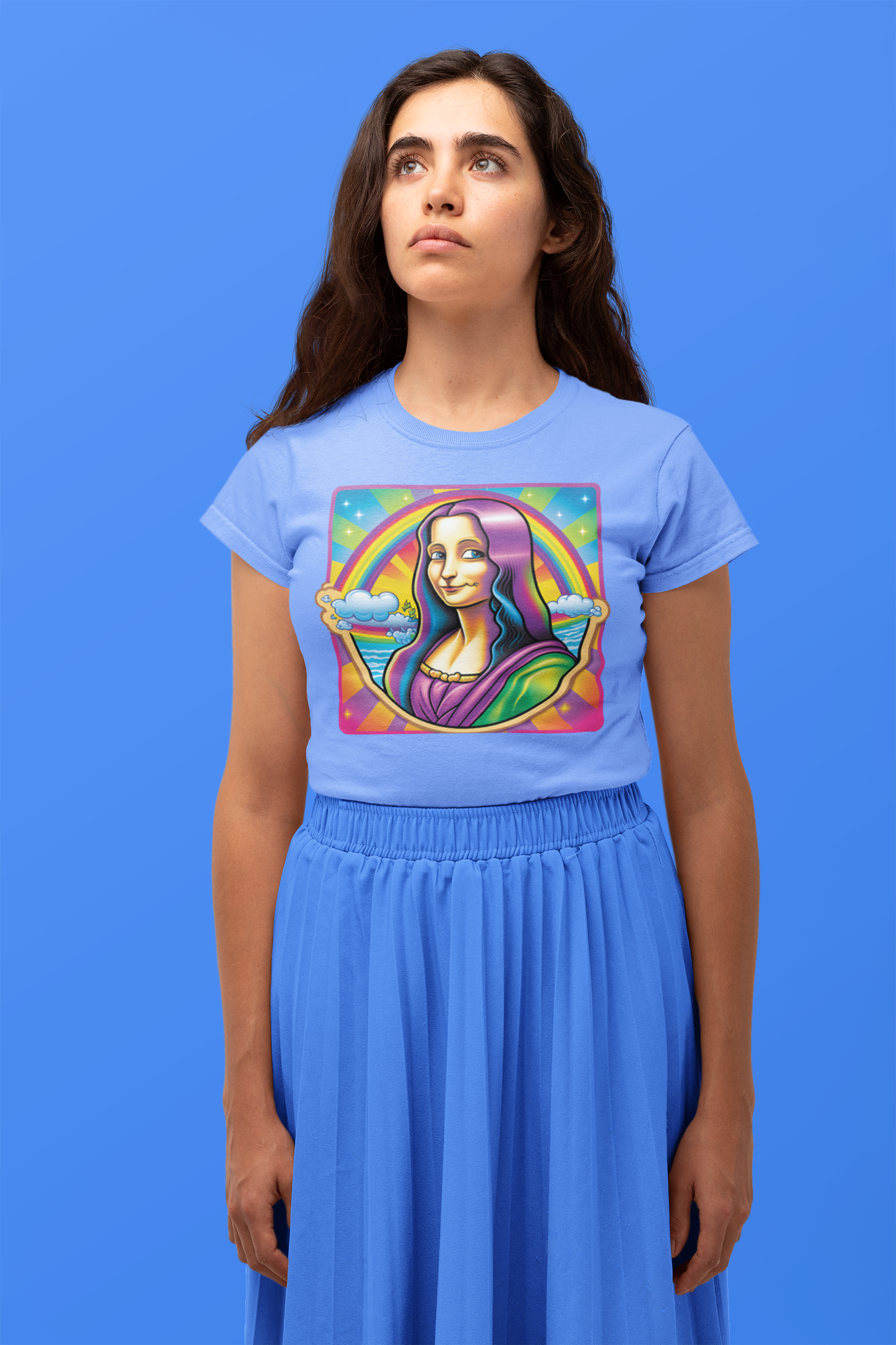 🖼️ Mona Lisa DTF Transfer  FT172