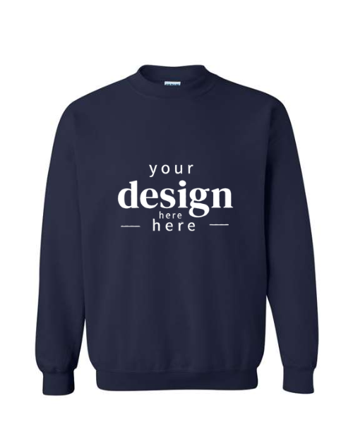 Custom Gildan 18000 Unisex Heavy Blend Crewneck Sweatshirt