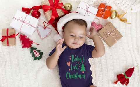 🎄 Baby’s First Christmas DTF Transfer FT441