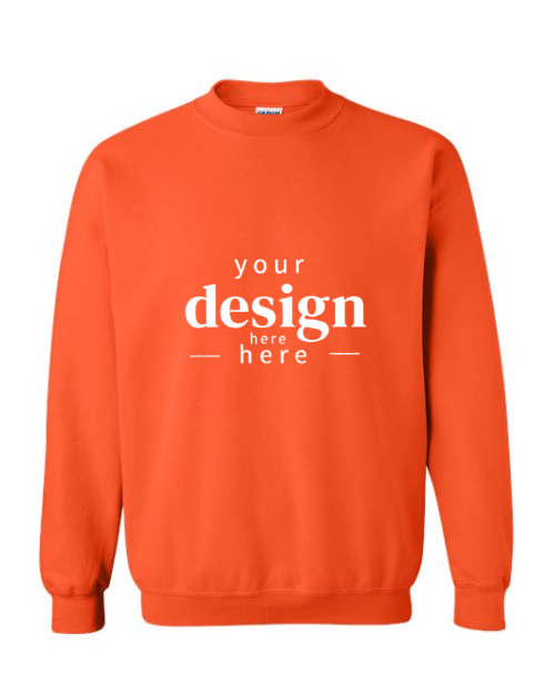 Custom Gildan 18000 Unisex Heavy Blend Crewneck Sweatshirt