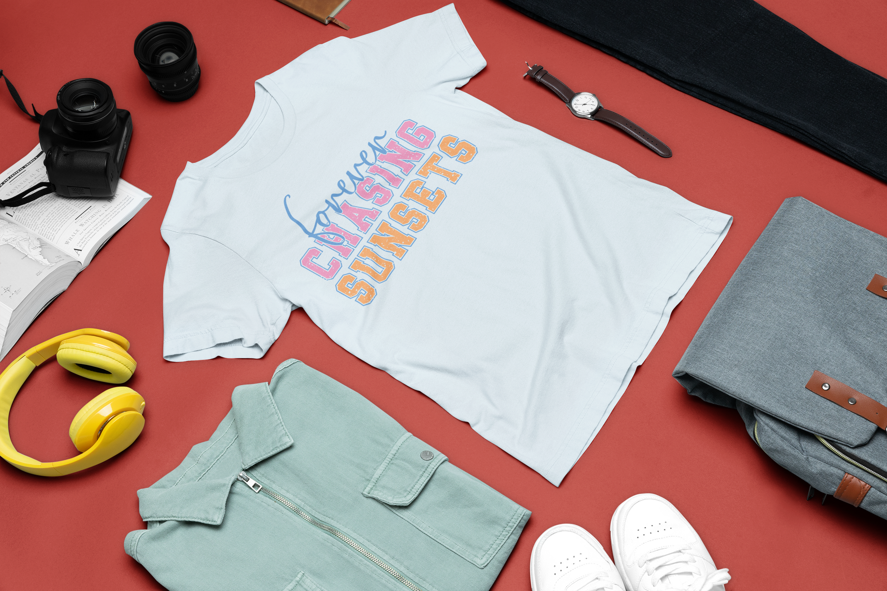 🌅 Forever Chasing Sunsets DTF Transfer FT261