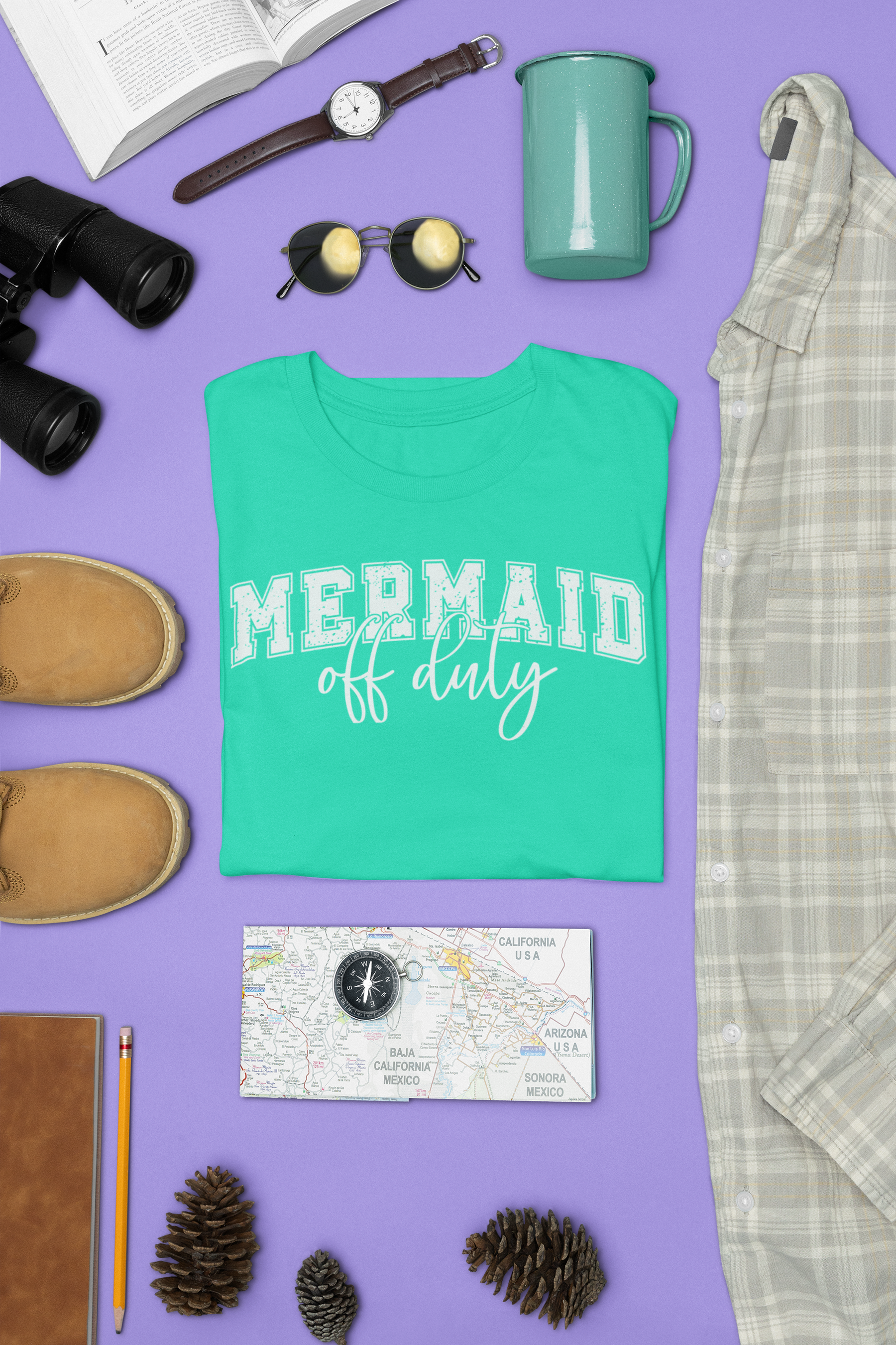 🧜 Mermaid Off Duty DTF Transfer FT257