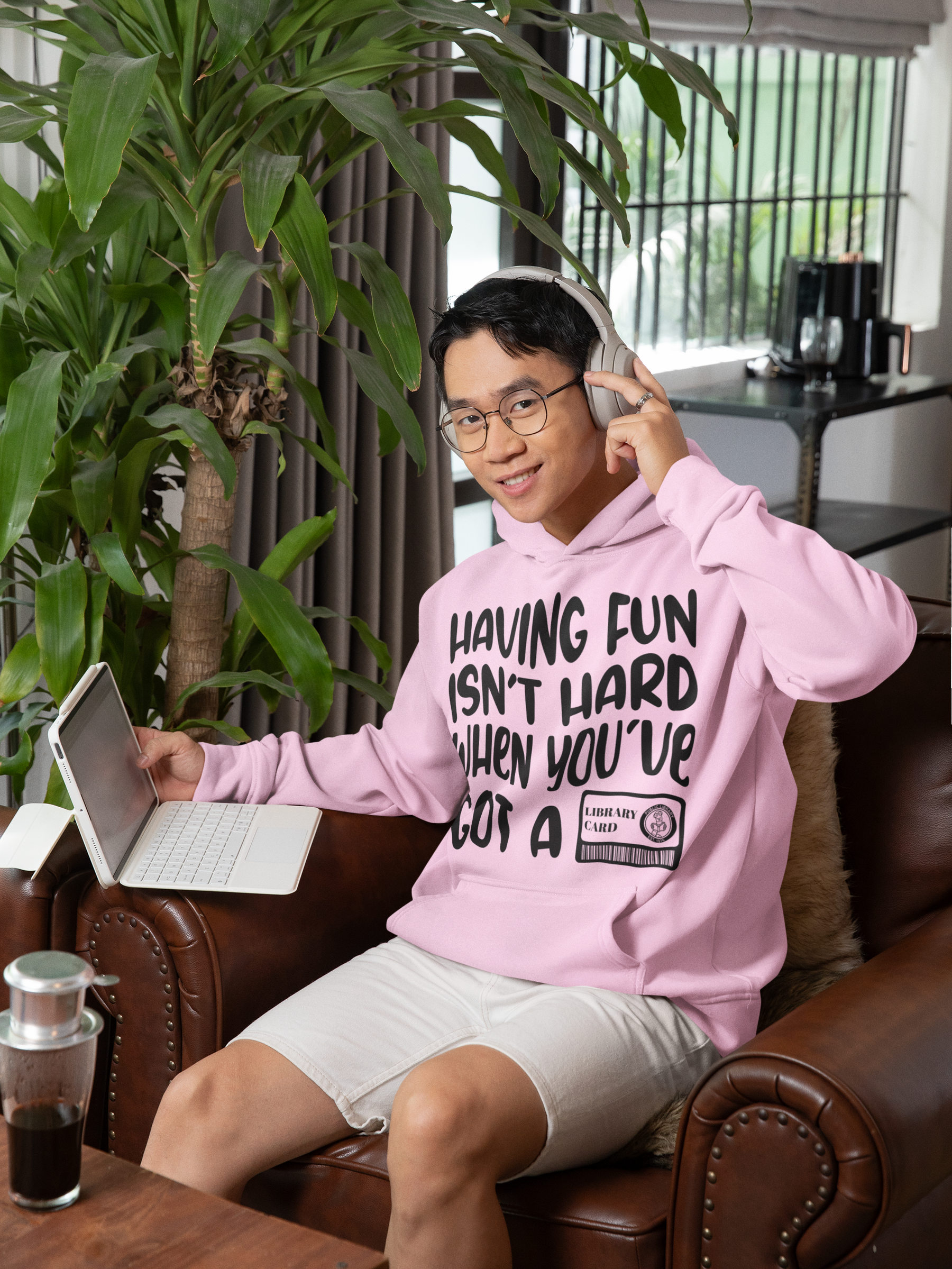 📚 Having Fun Isn’t Hard When You’ve Got a Library Card Design DTF Transfer FT331