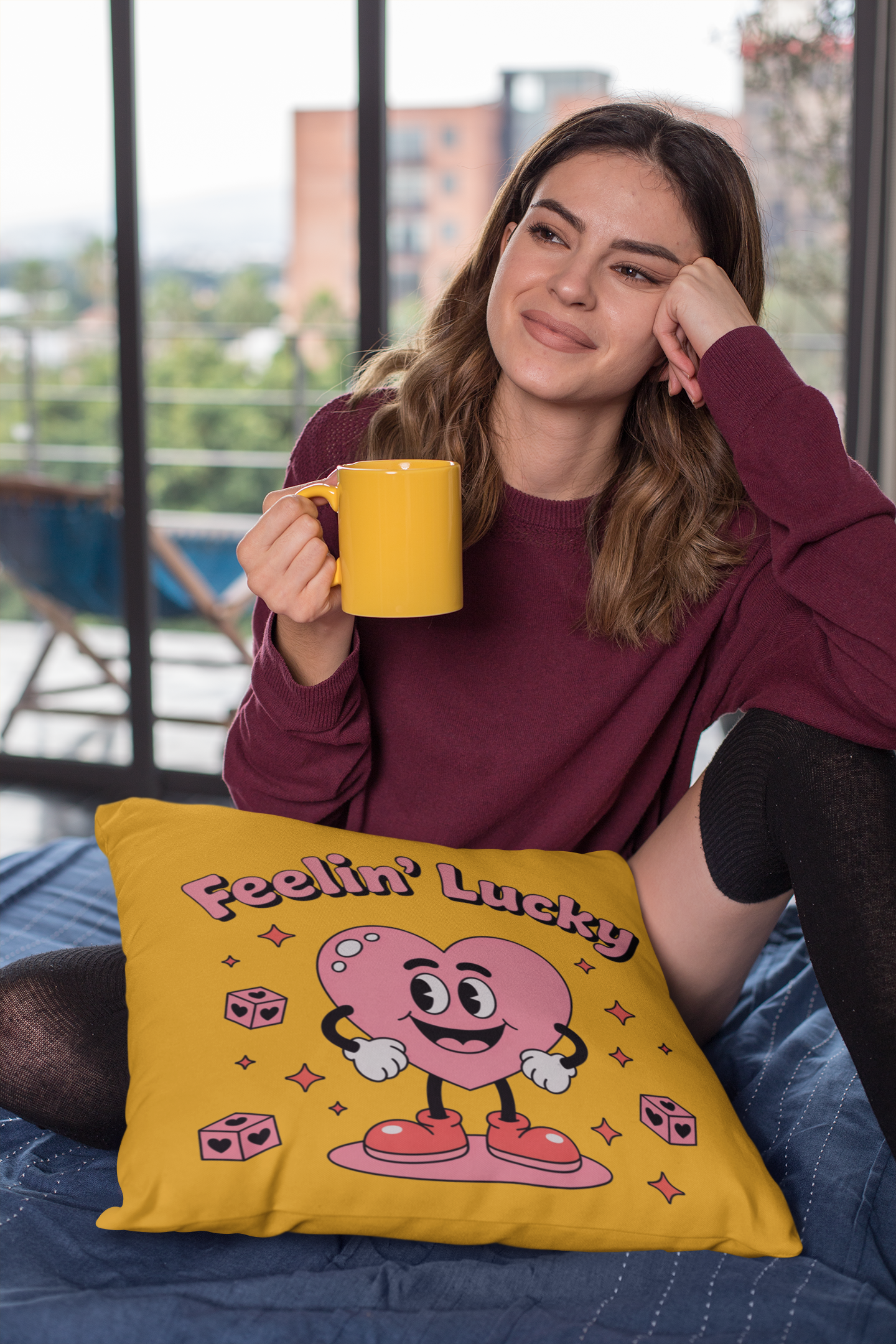 💖🎲 FEELIN’ LUCKY – Valentine’s Day | DTF Transfer FT1098