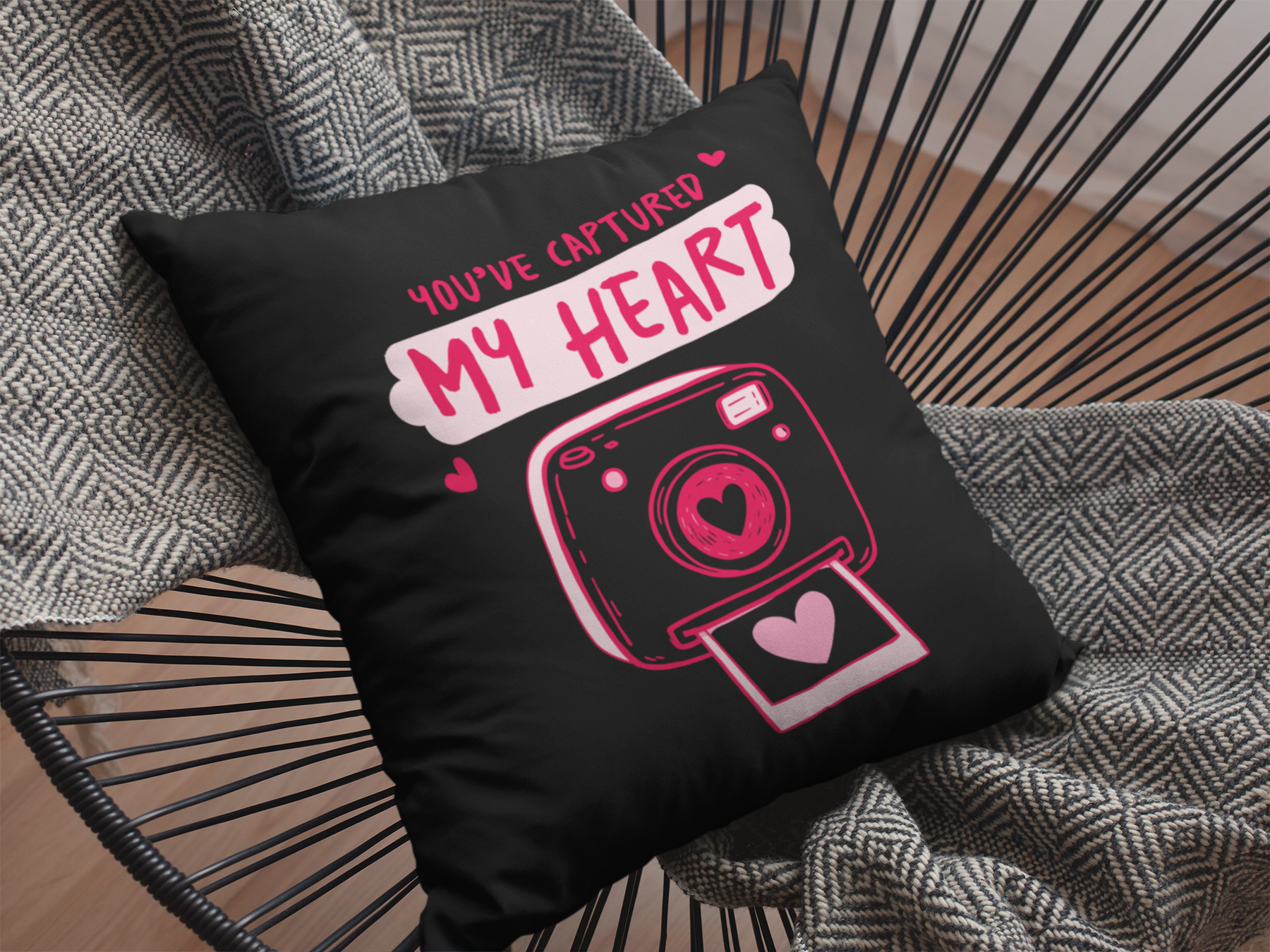📸💘 You’ve Captured My Heart – Valentine’s Day Photography Love | DTF Transfer FT1142