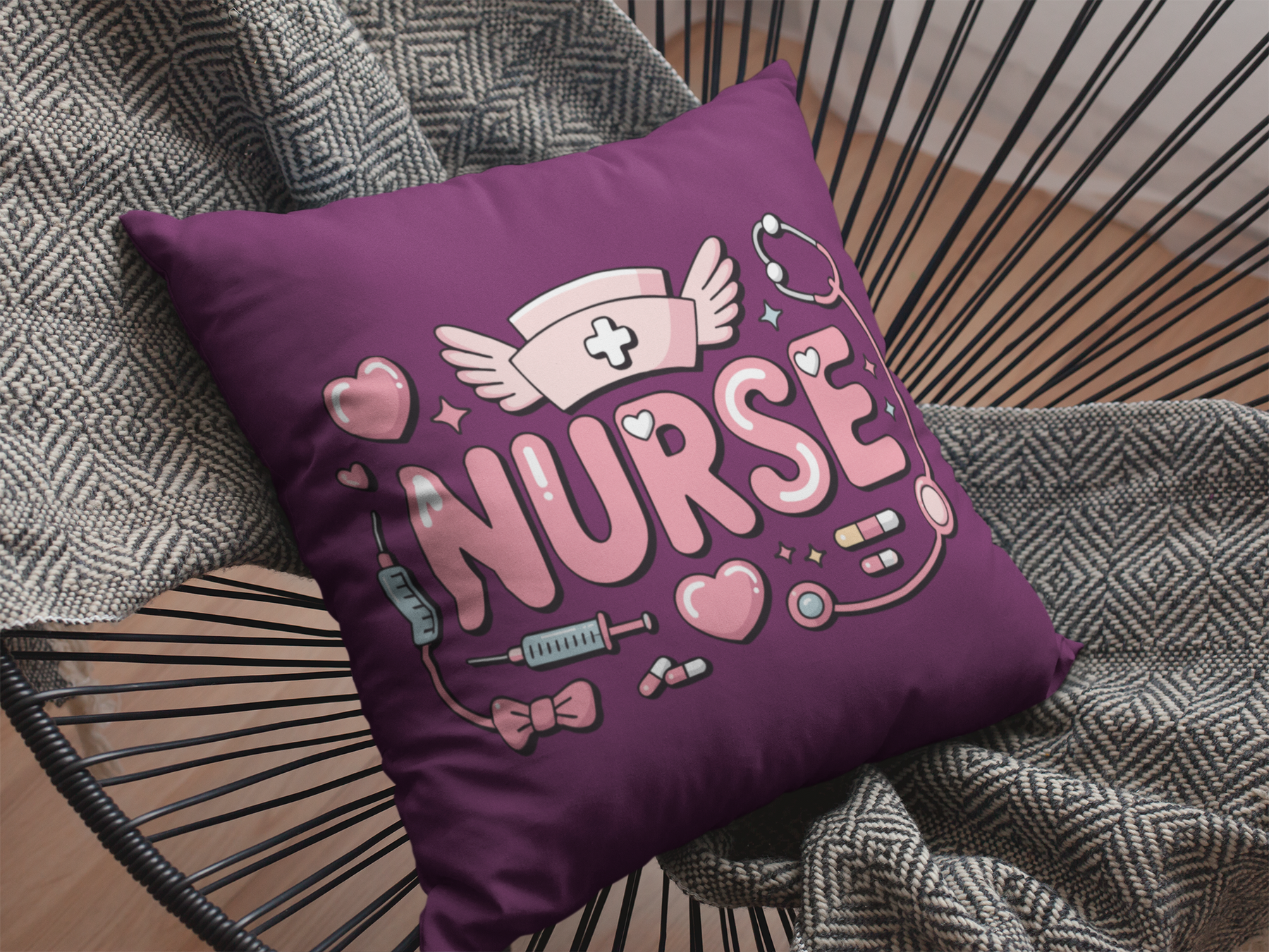 🩺💗 NURSE – Cute Medical Icons | DTF Transfer FT1129