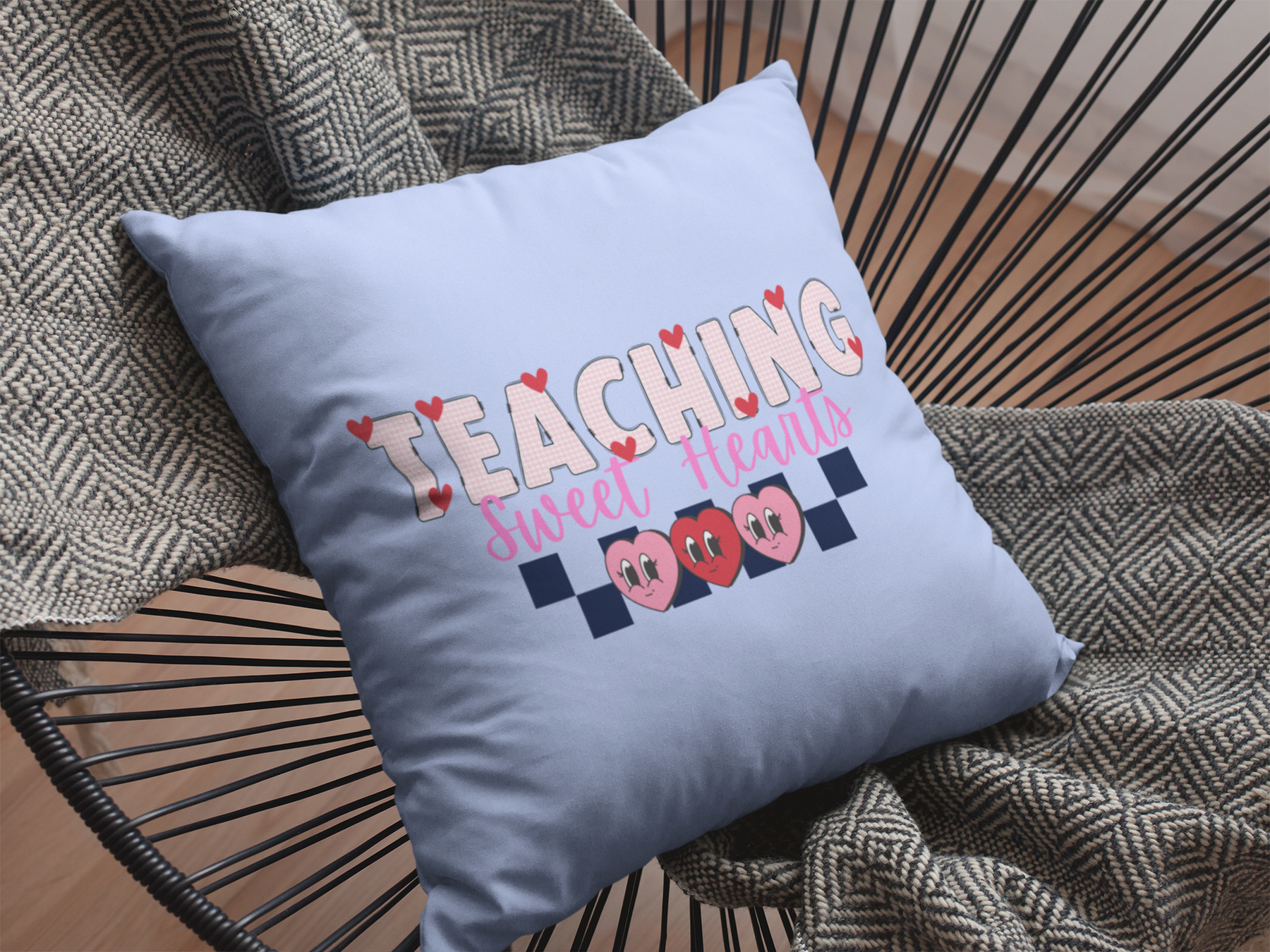 🍎 Teaching Sweet Hearts – Valentine’s Day | DTF Transfer FT1121