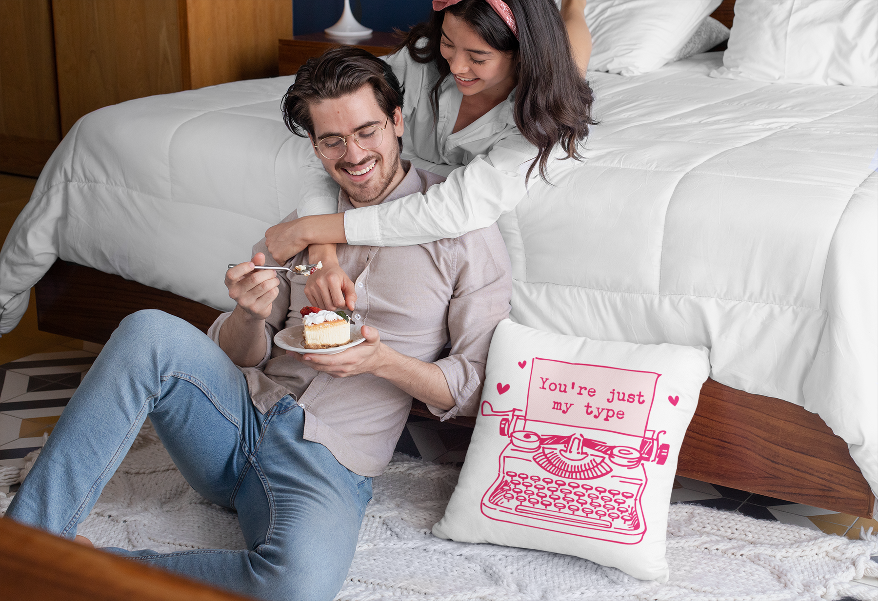 💌⌨️ You’re Just My Type – Valentine’s Day Literary Love | DTF Transfer FT1141